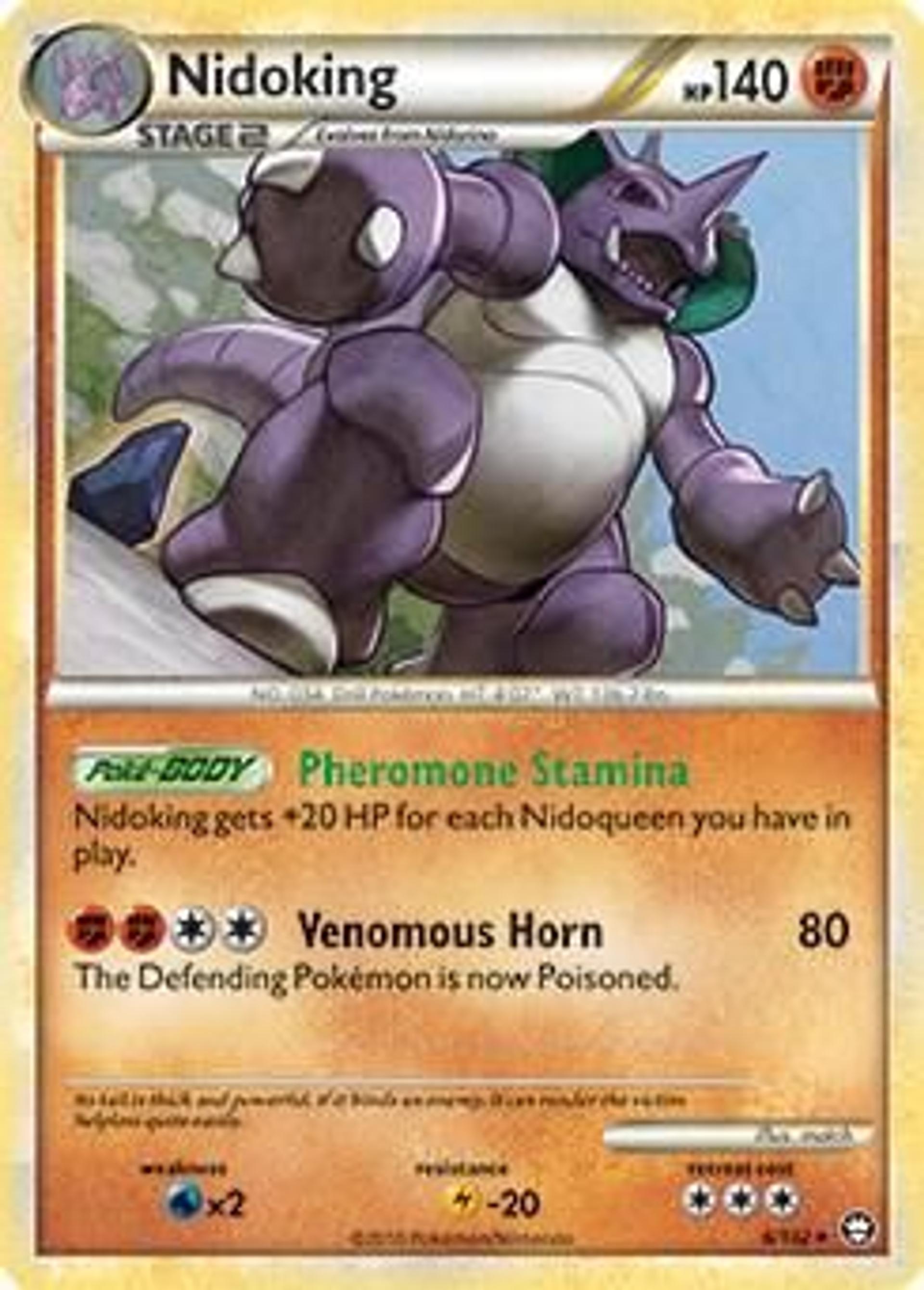 Nidoking — Deck Exclusives — Pokemon