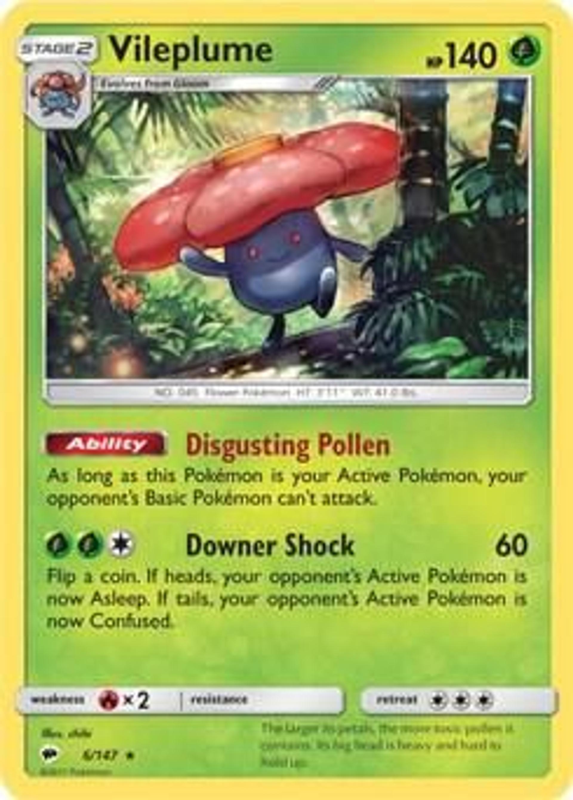 Vileplume — Deck Exclusives — Pokemon