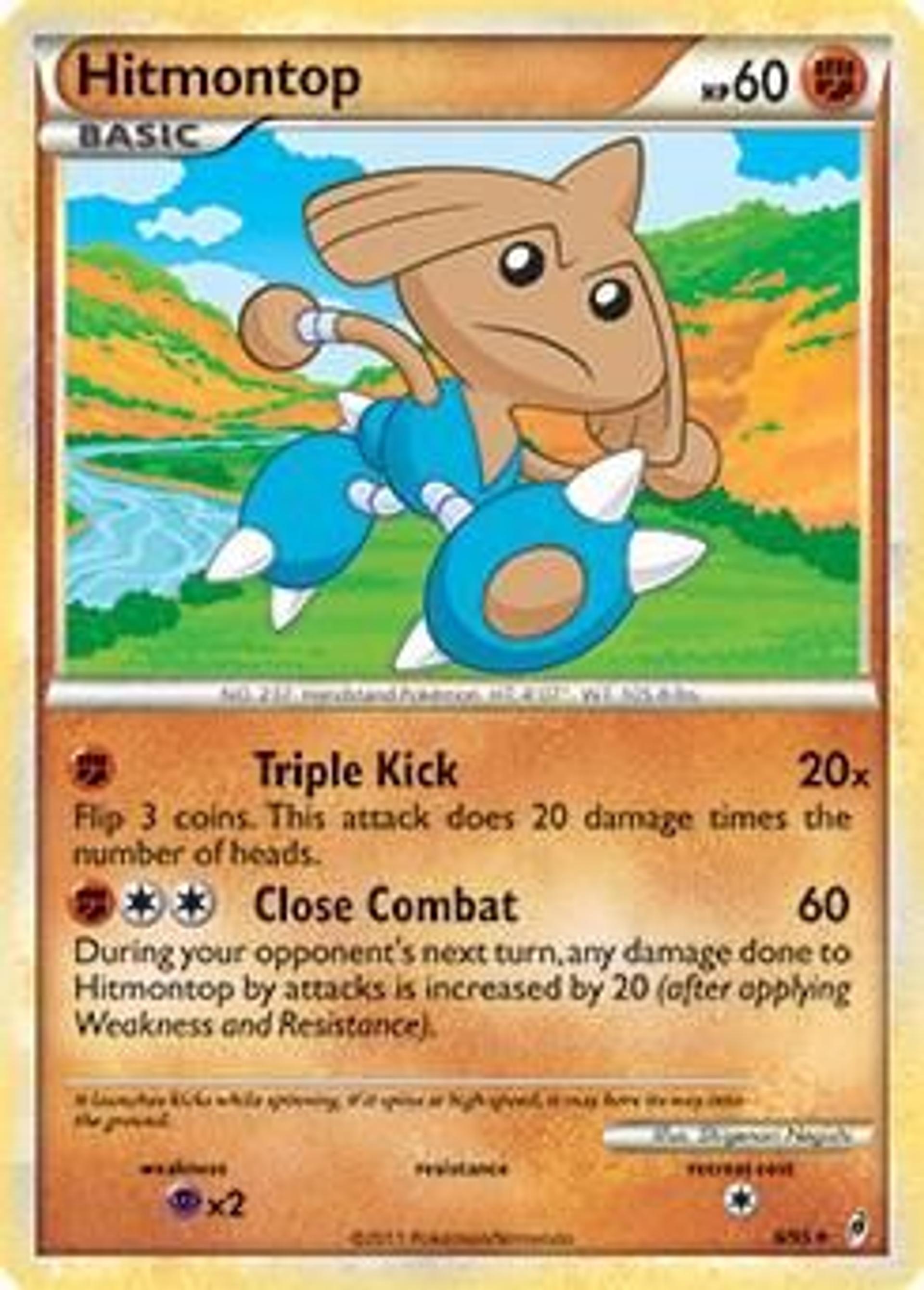 Hitmontop — Deck Exclusives — Pokemon