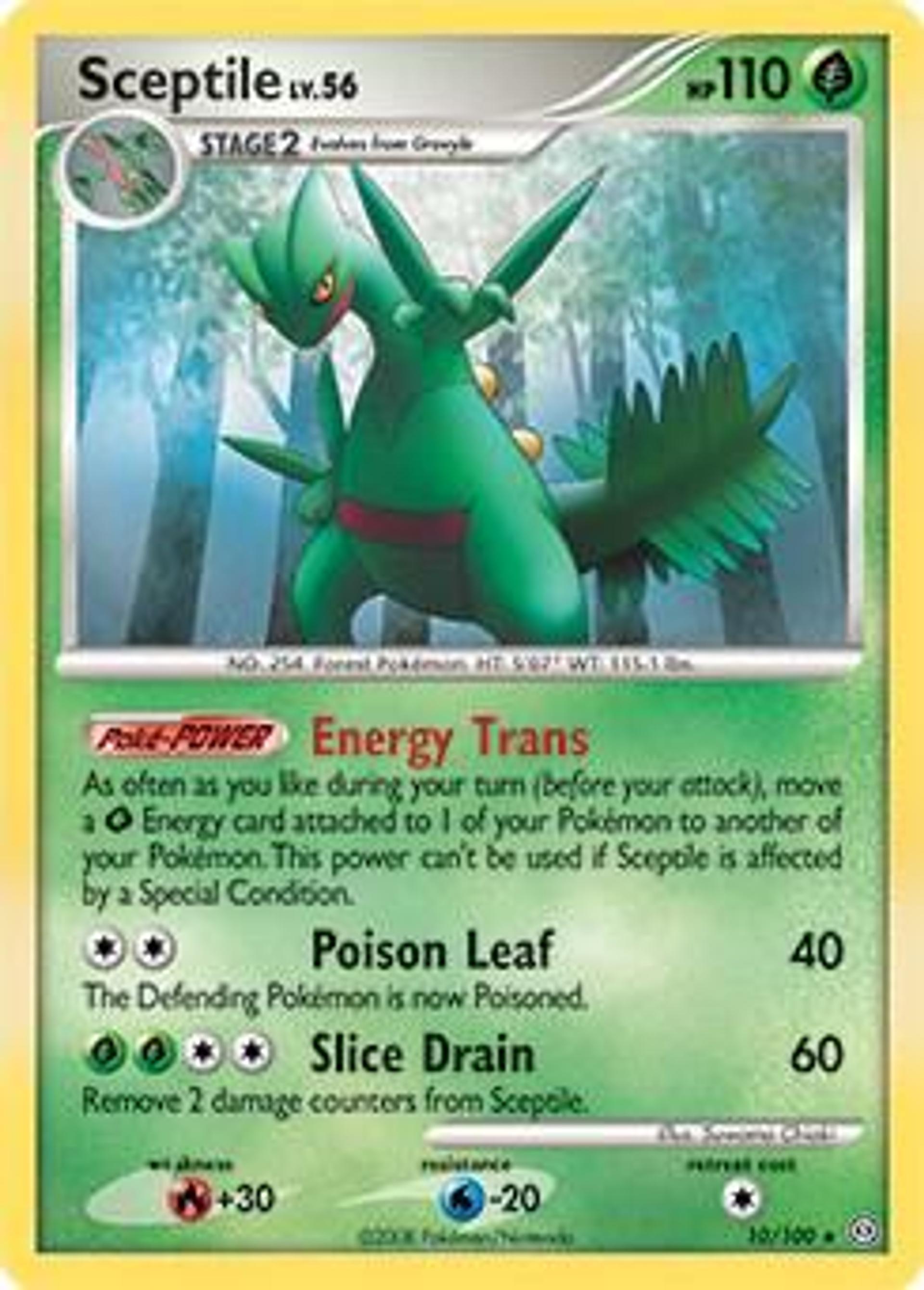 Sceptile — Deck Exclusives — Pokemon