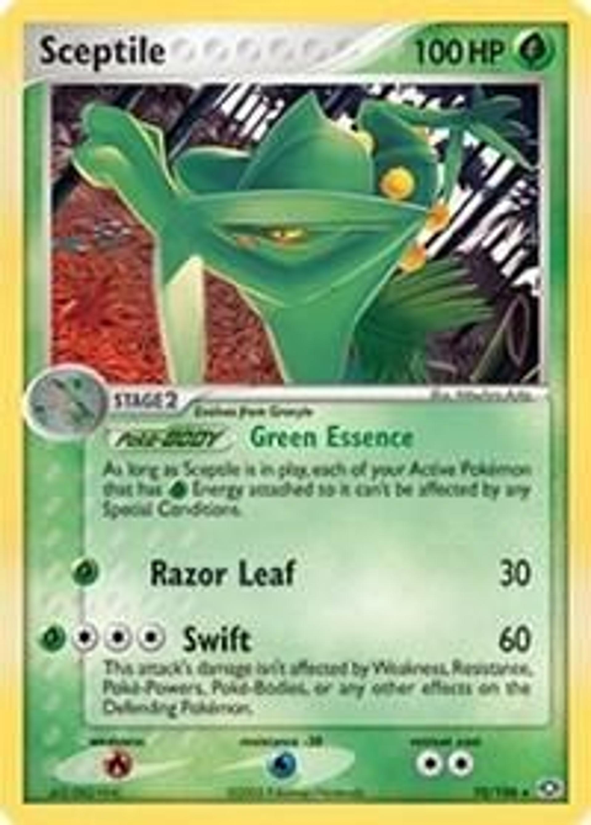 Sceptile — Deck Exclusives — Pokemon