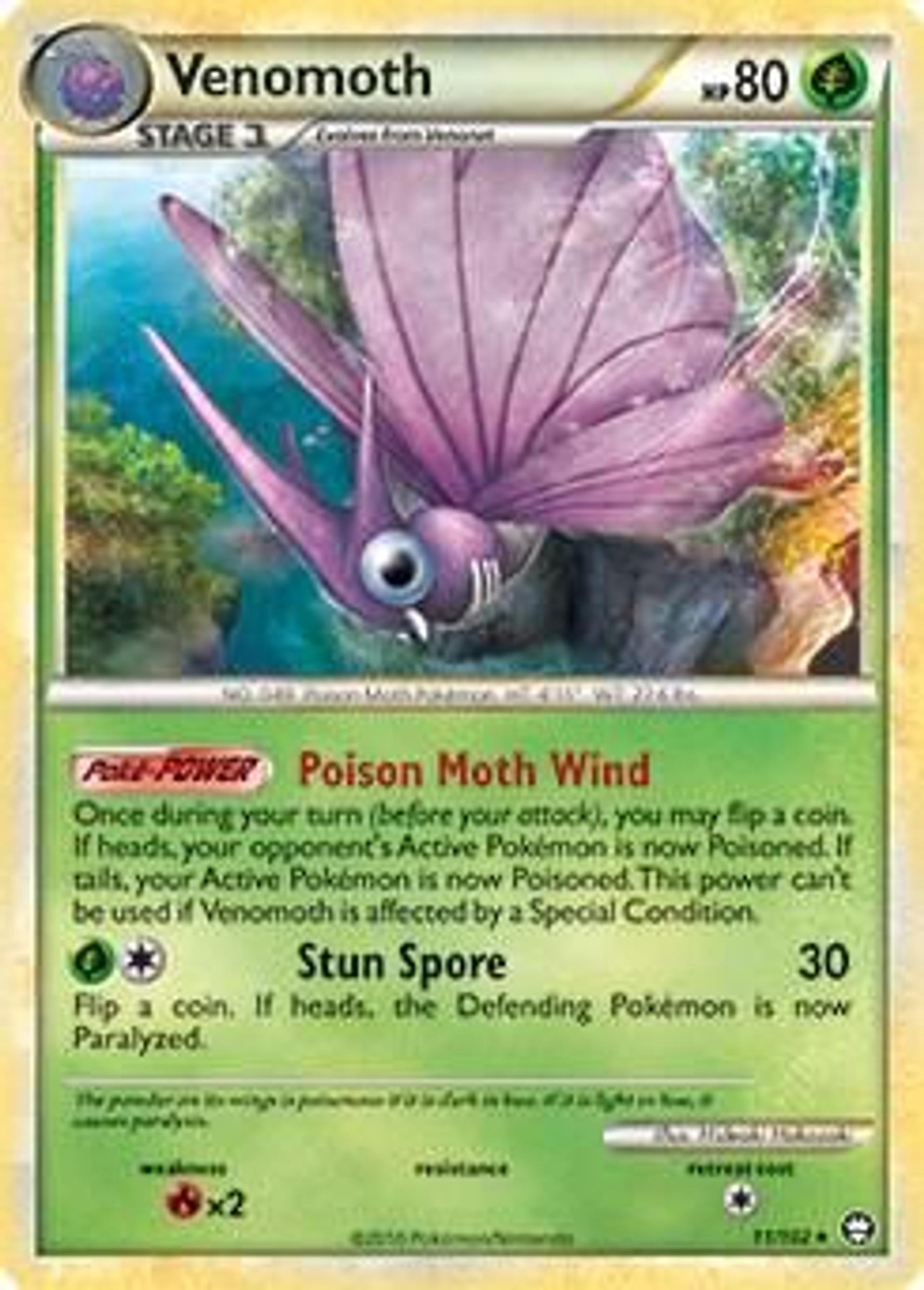 Venomoth — Deck Exclusives — Pokemon