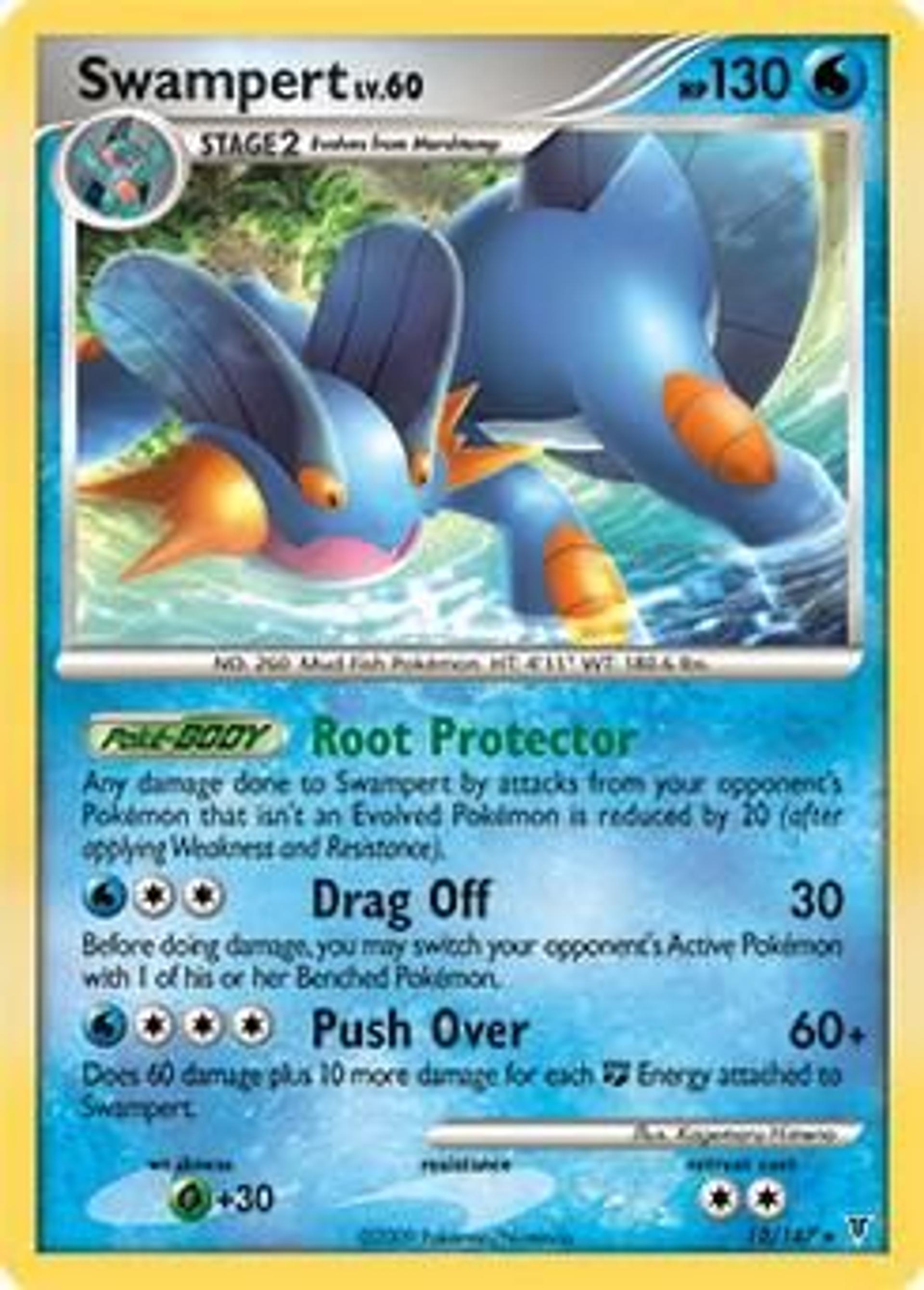 Swampert — Deck Exclusives — Pokemon