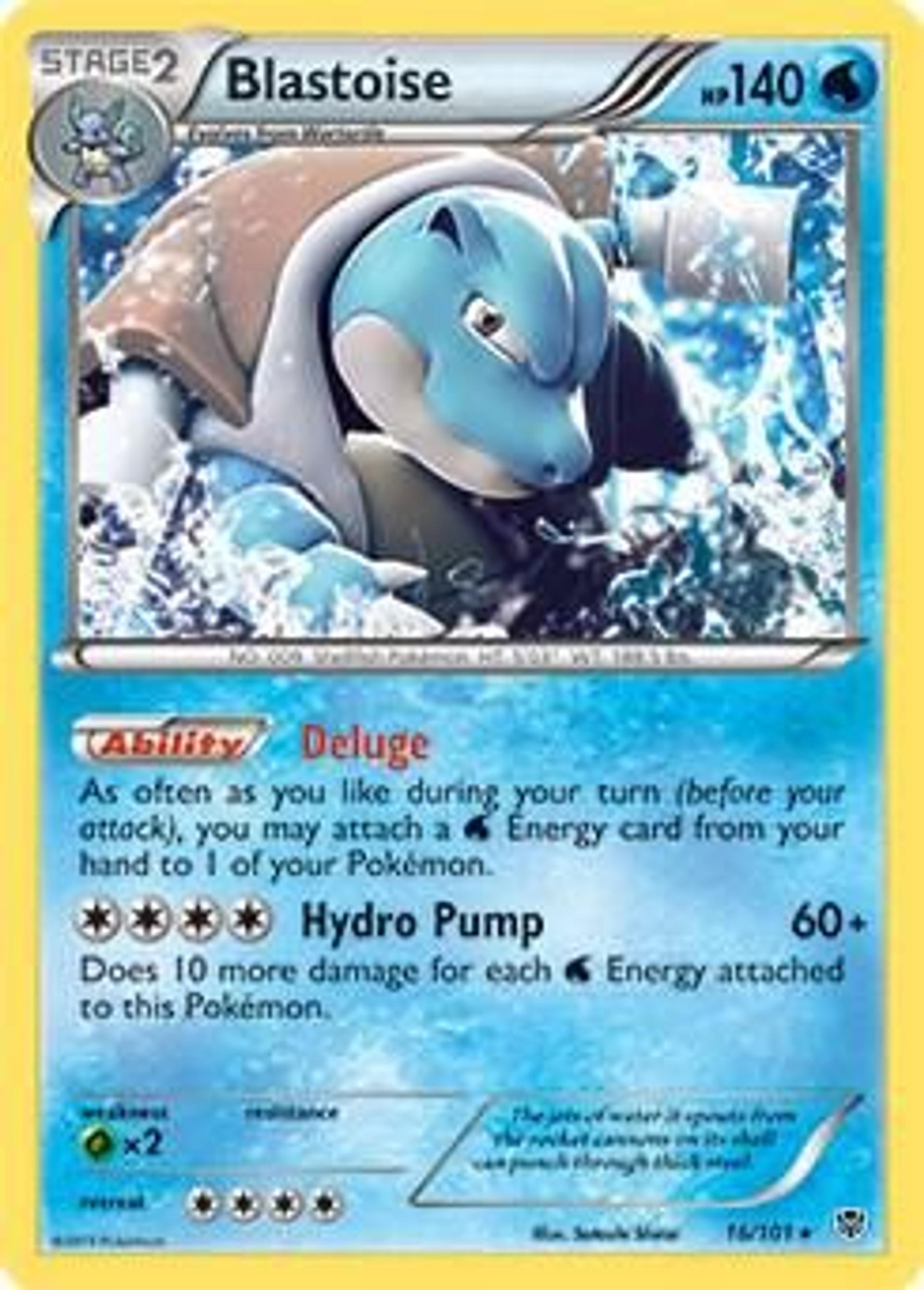 Blastoise — Deck Exclusives — Pokemon