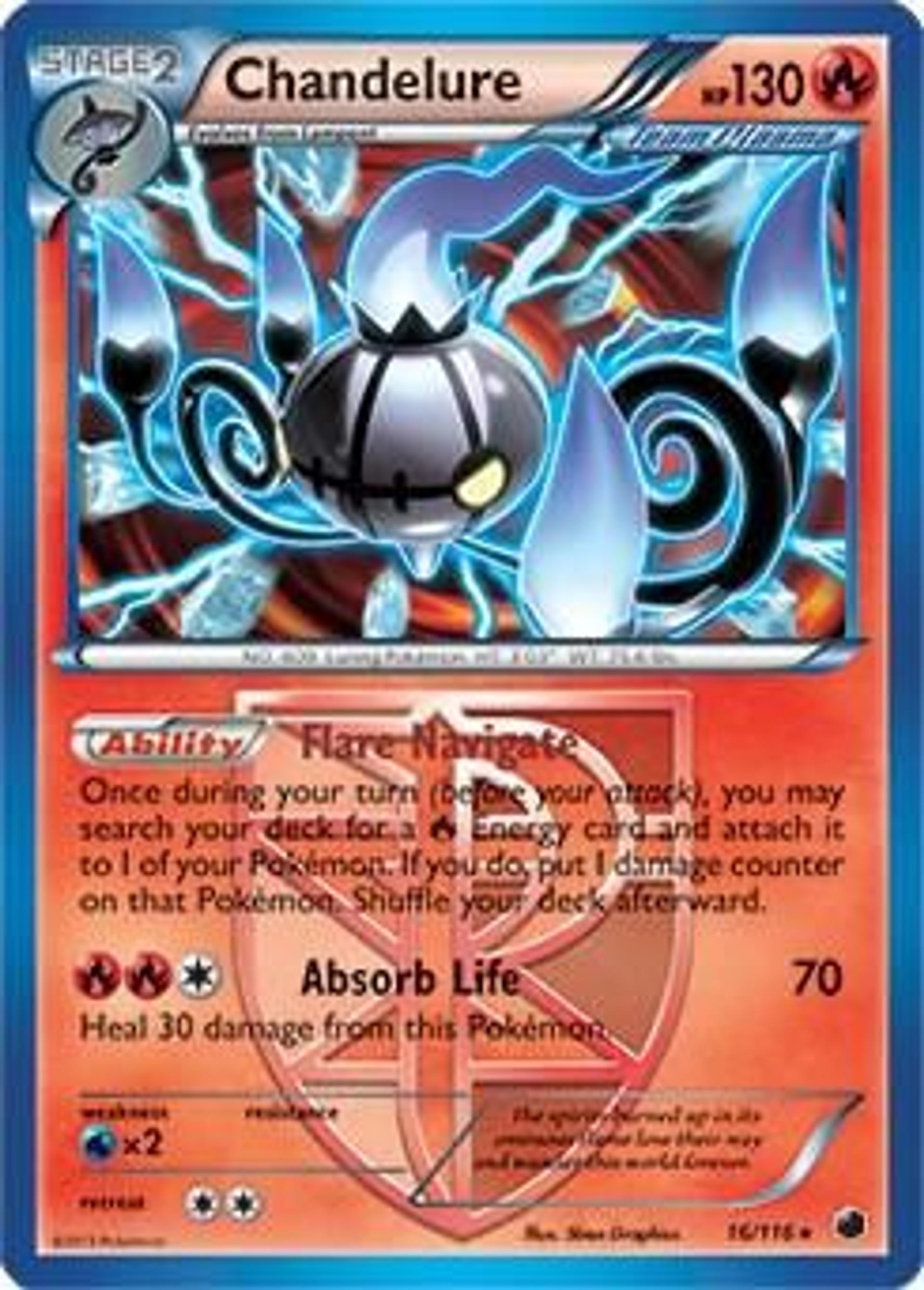 Chandelure — Deck Exclusives — Pokemon