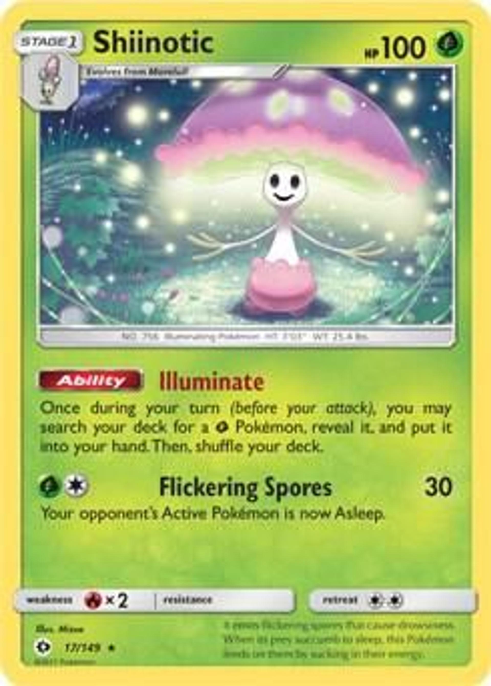 Shiinotic — Deck Exclusives — Pokemon