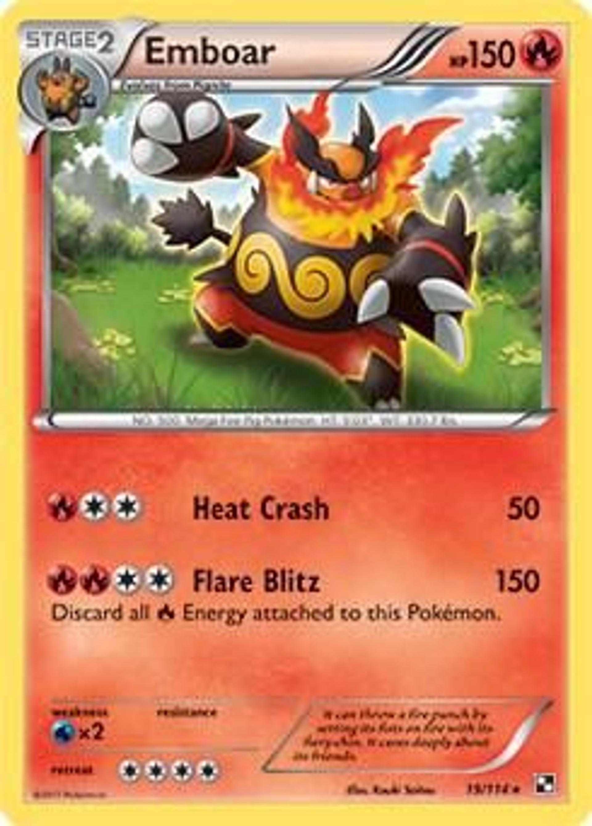 Emboar — Deck Exclusives — Pokemon