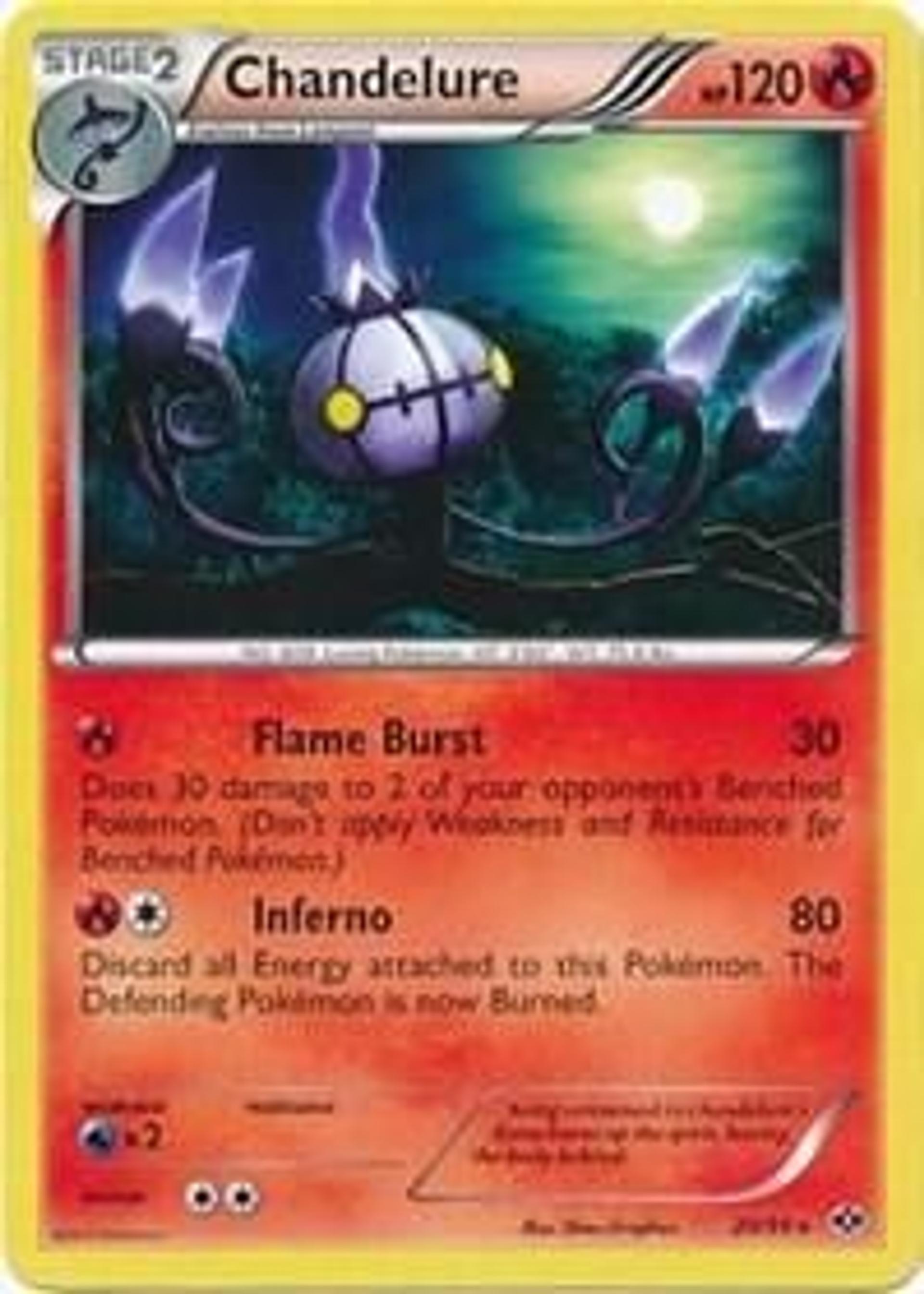 Chandelure — Deck Exclusives — Pokemon