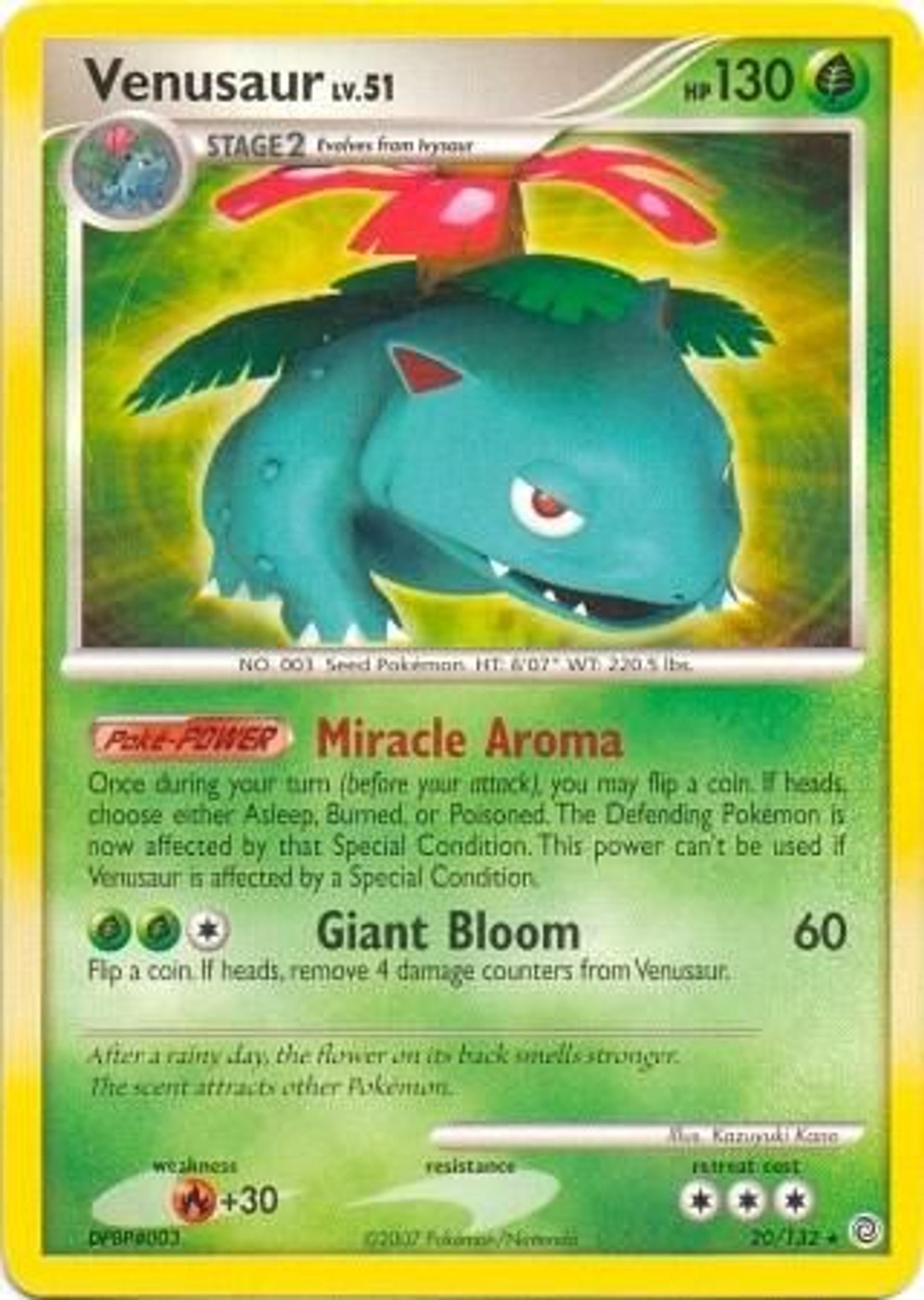 Venusaur — Deck Exclusives — Pokemon