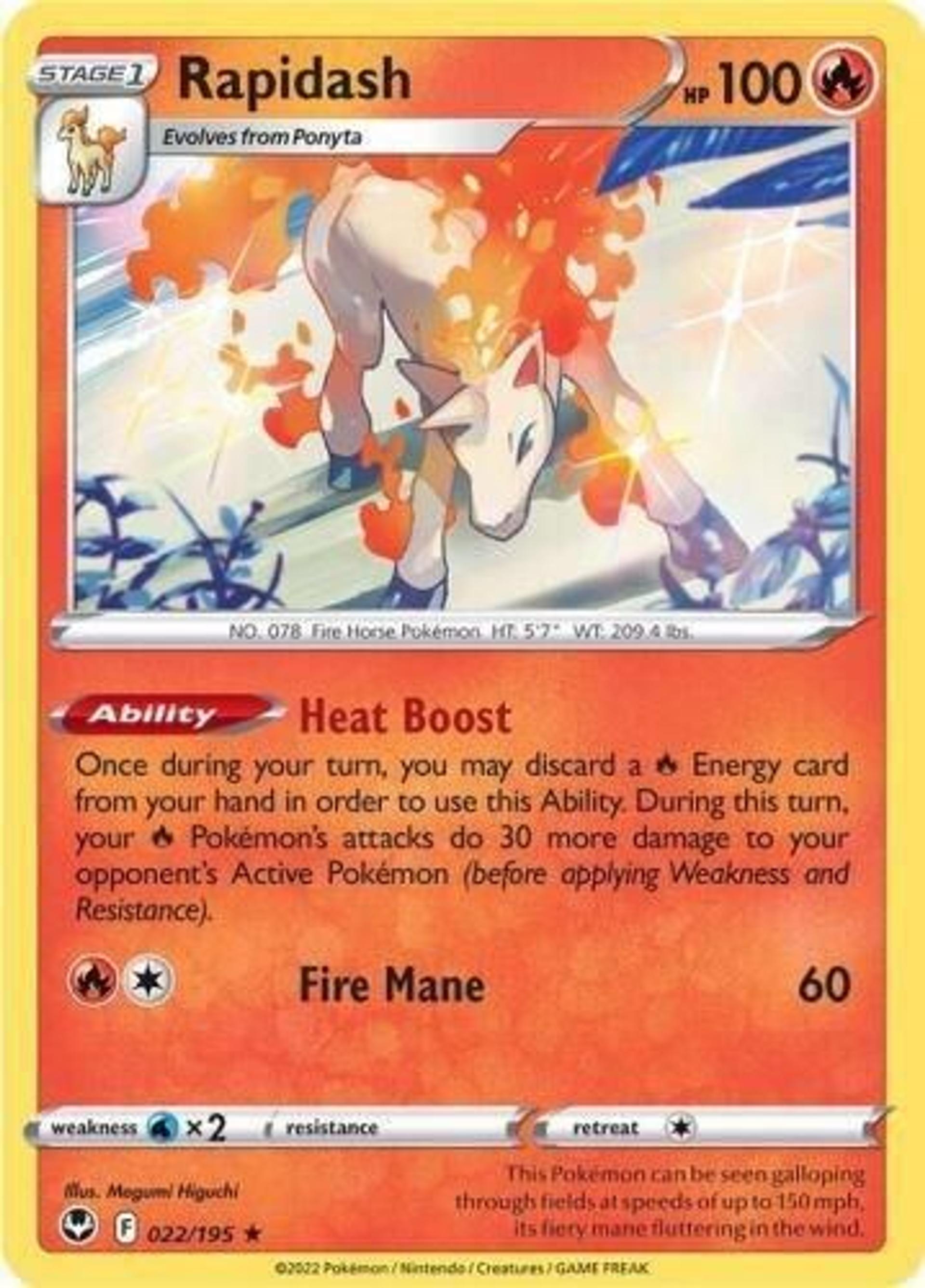 Rapidash — Deck Exclusives — Pokémon