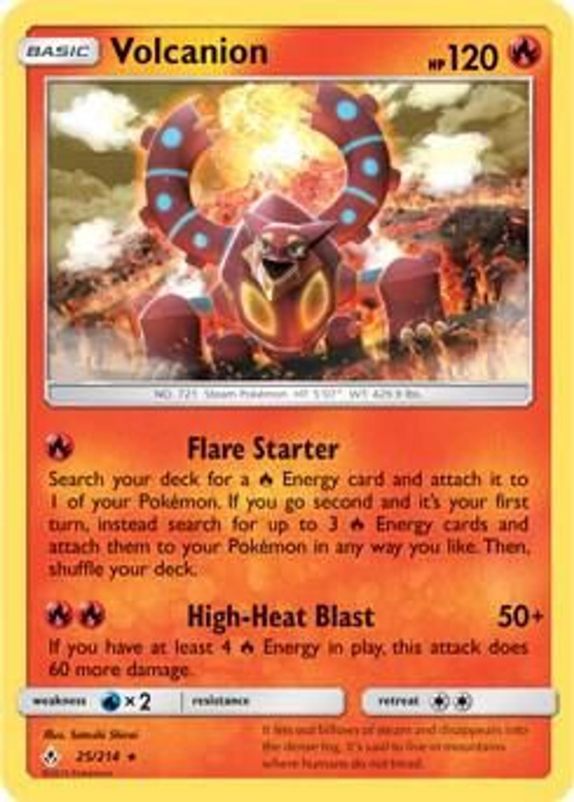 Volcanion — Deck Exclusives — Pokemon