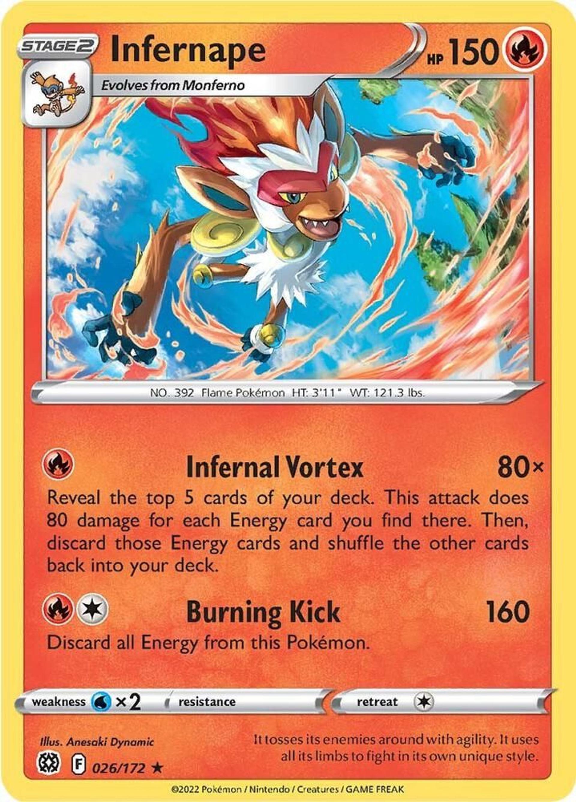 Infernape — Deck Exclusives — Pokemon