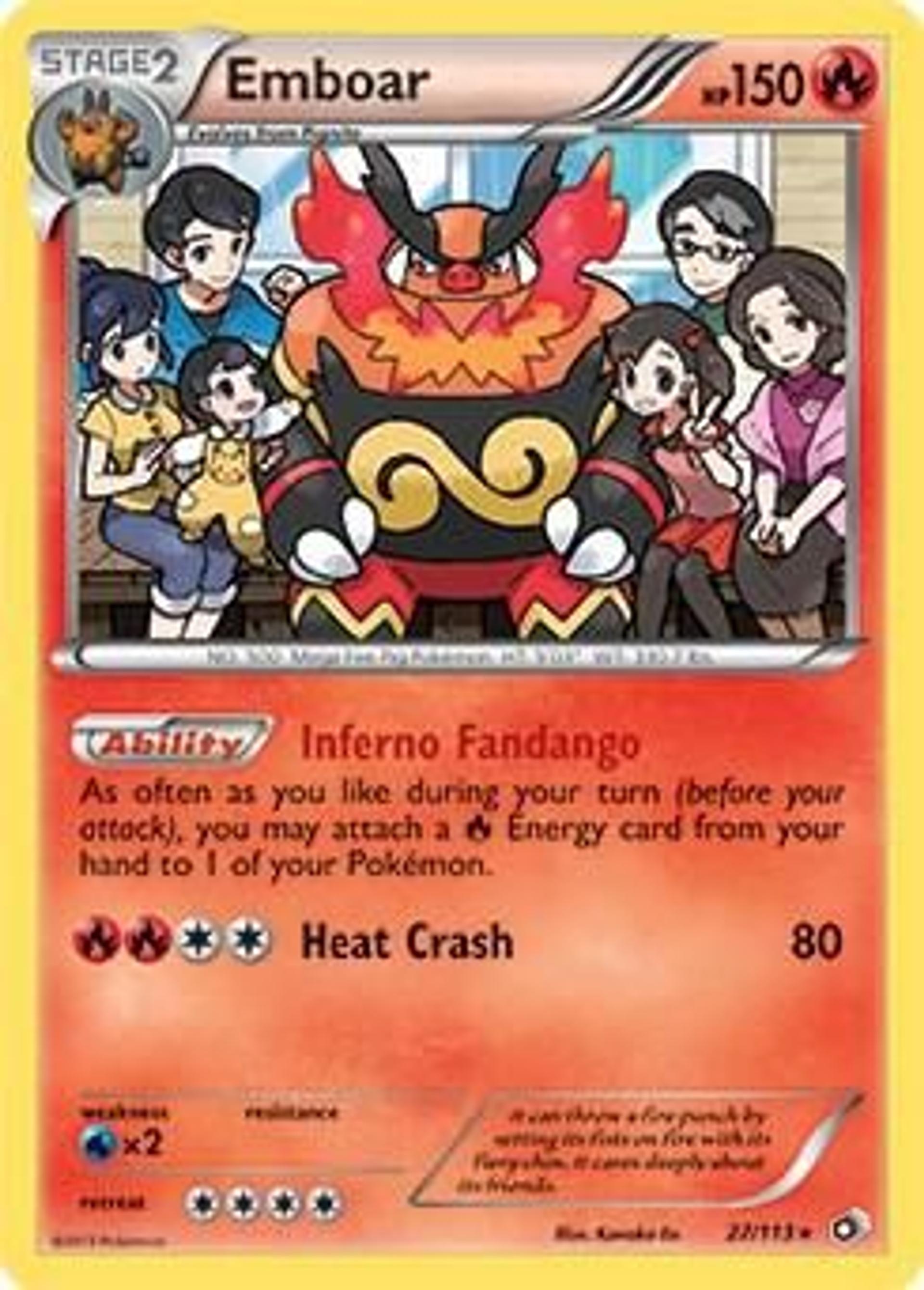 Emboar — Deck Exclusives — Pokemon
