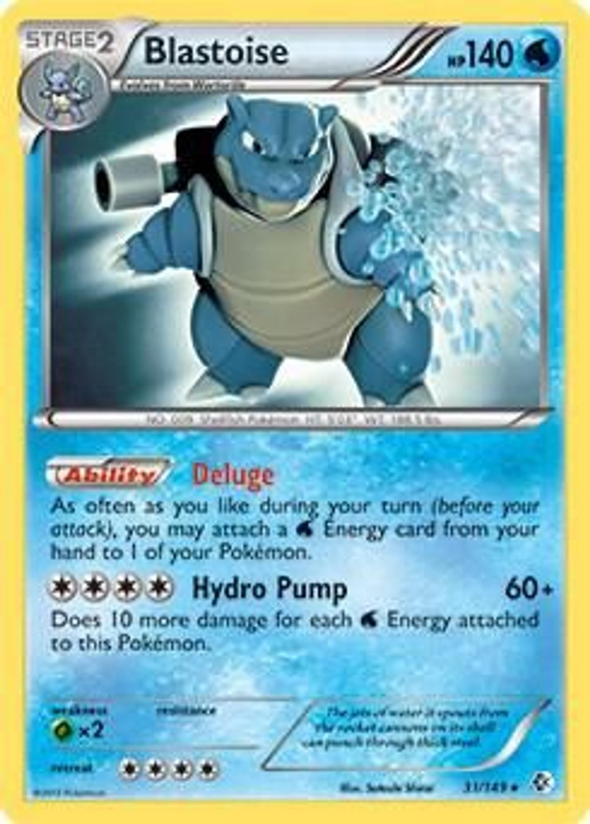 Blastoise — Deck Exclusives — Pokemon