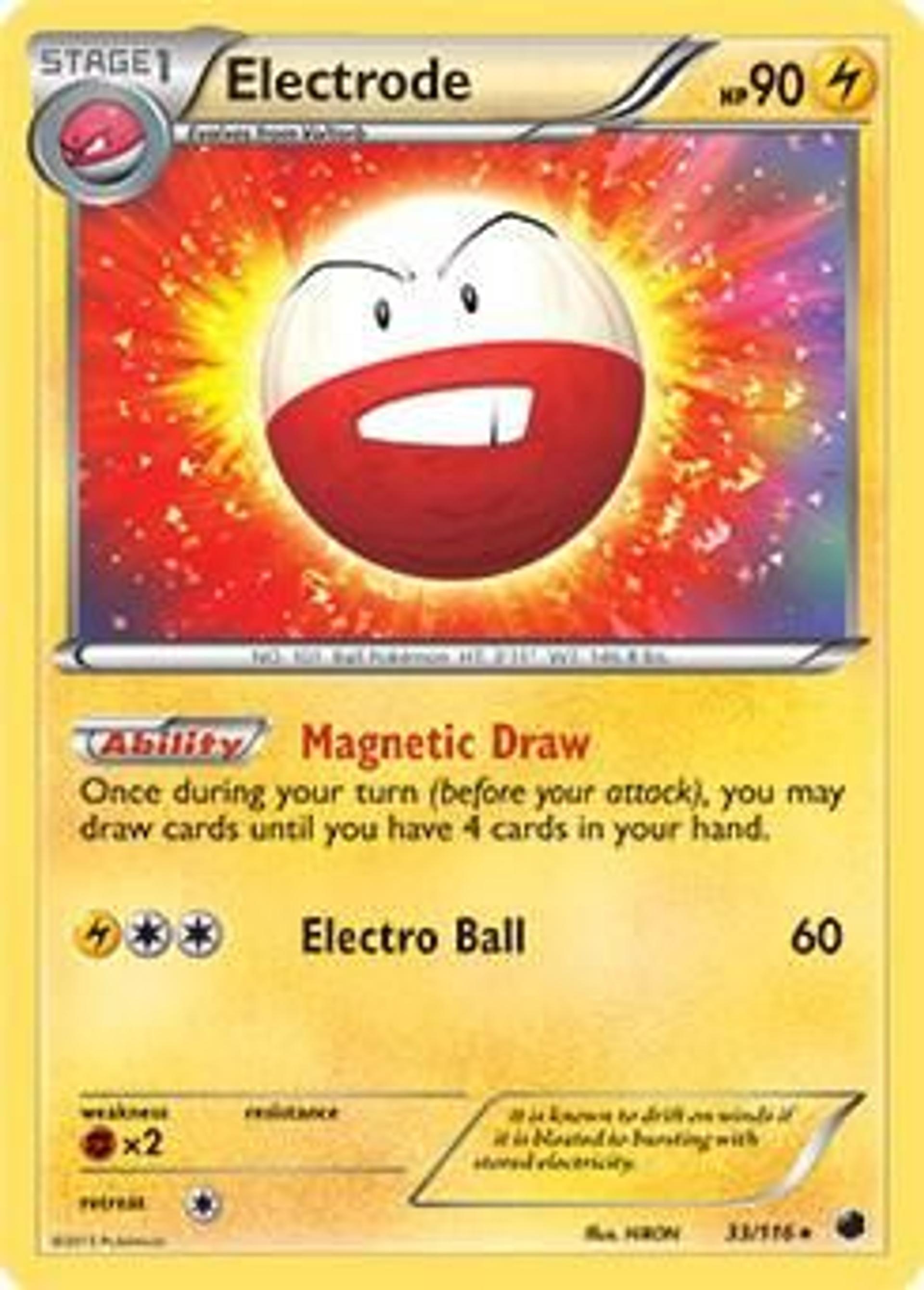 Electrode — Deck Exclusives — Pokemon