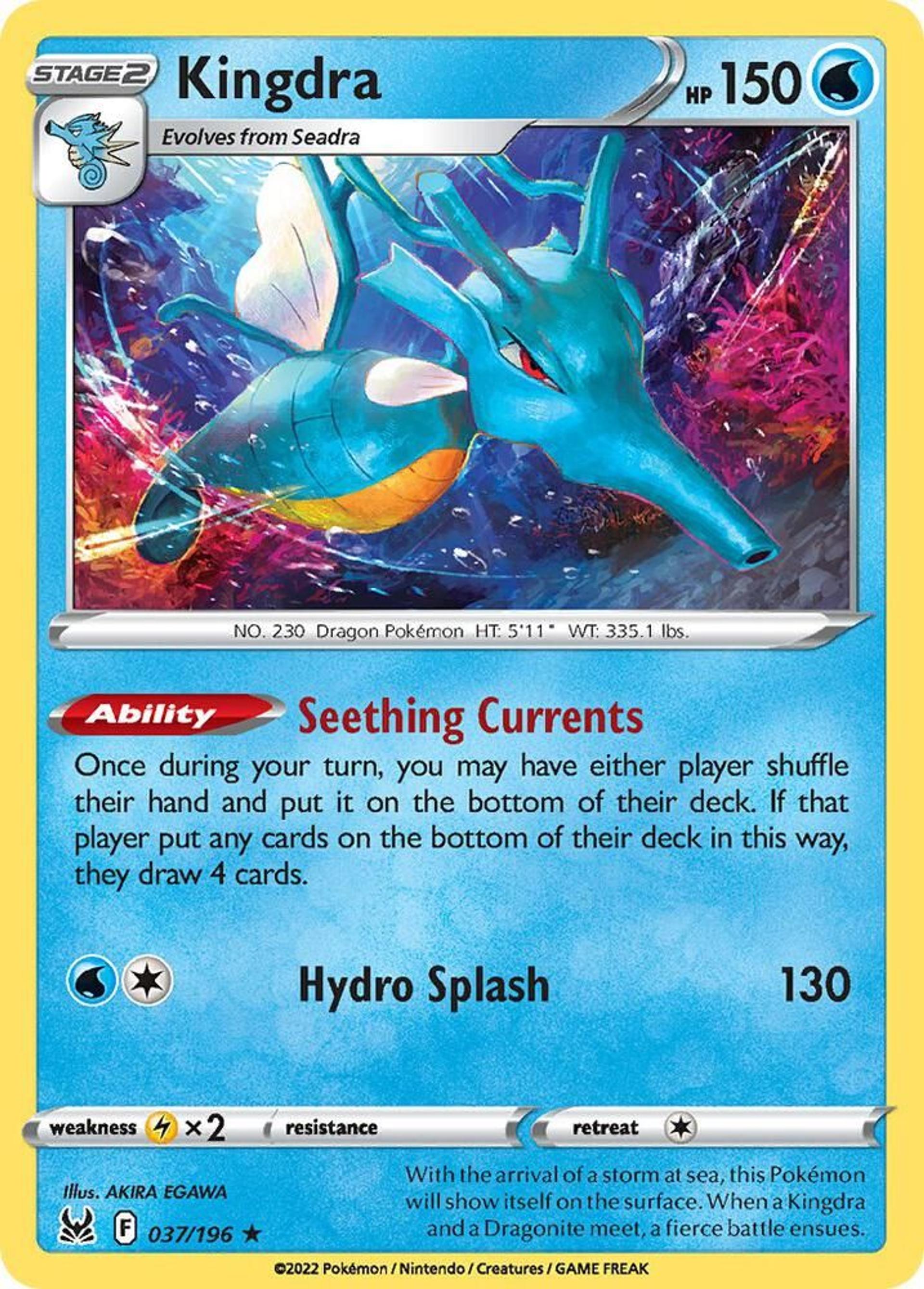 Kingdra — Deck Exclusives — Pokemon