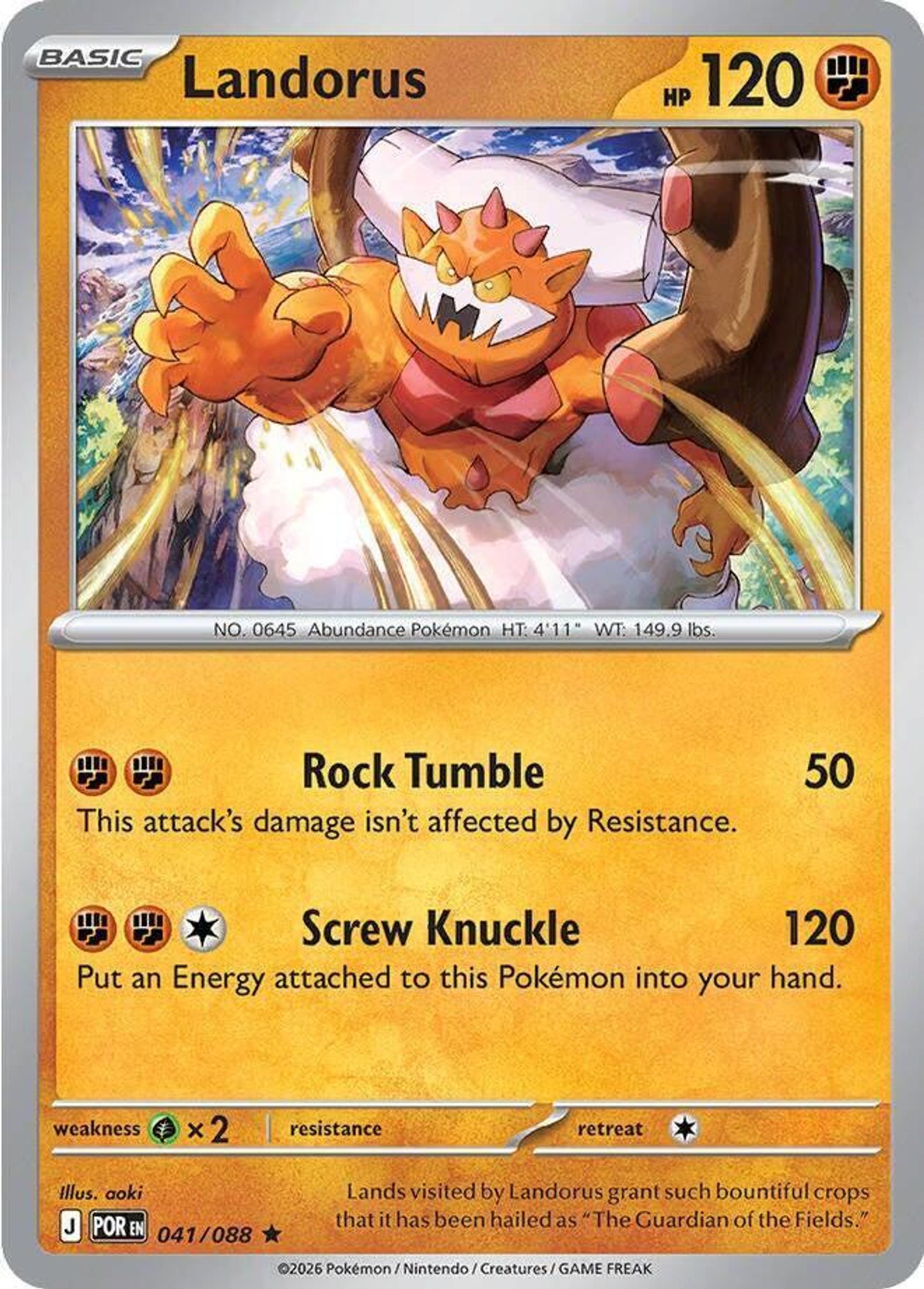 Landorus — Deck Exclusives — Pokemon