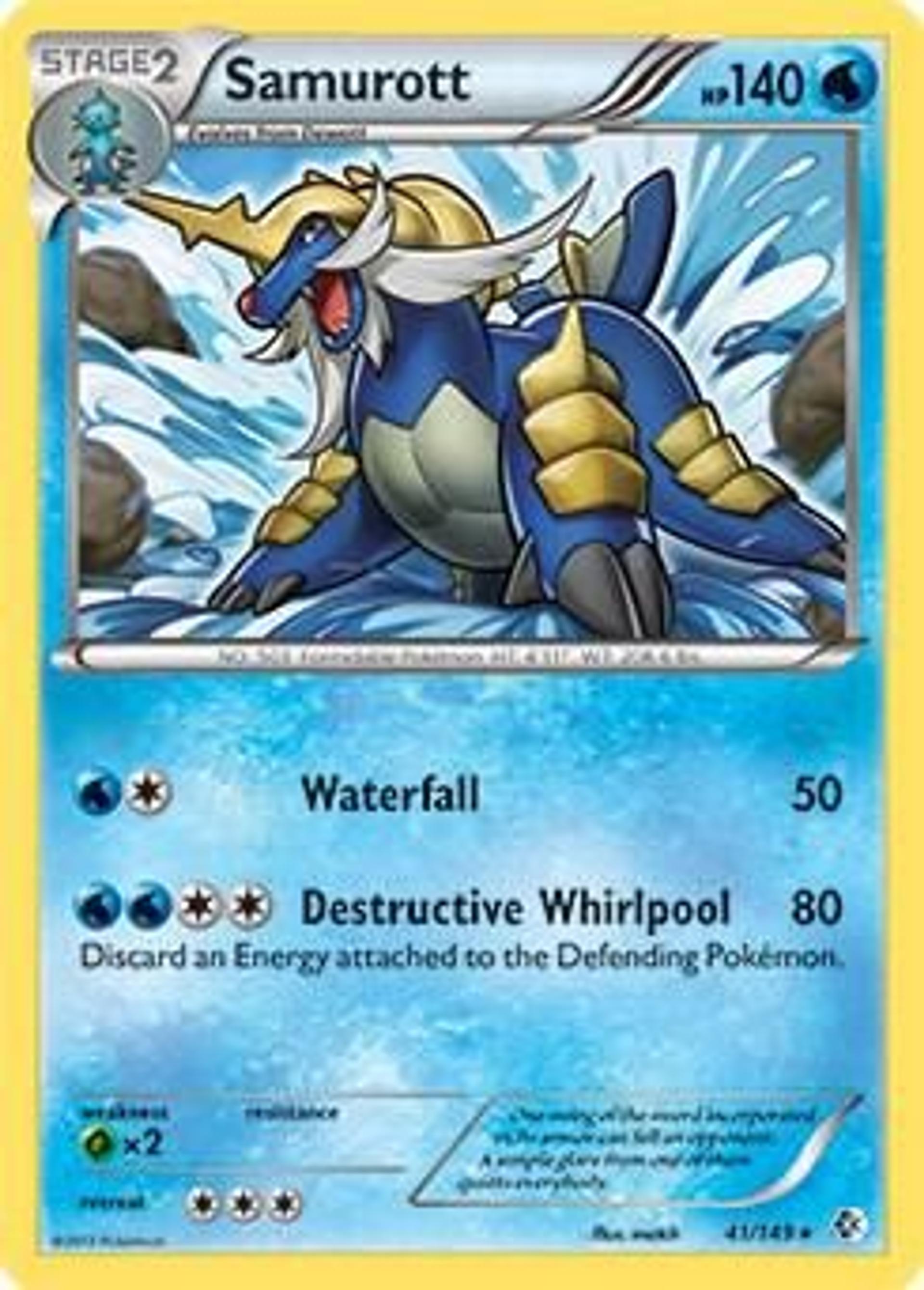 Samurott — Deck Exclusives — Pokemon