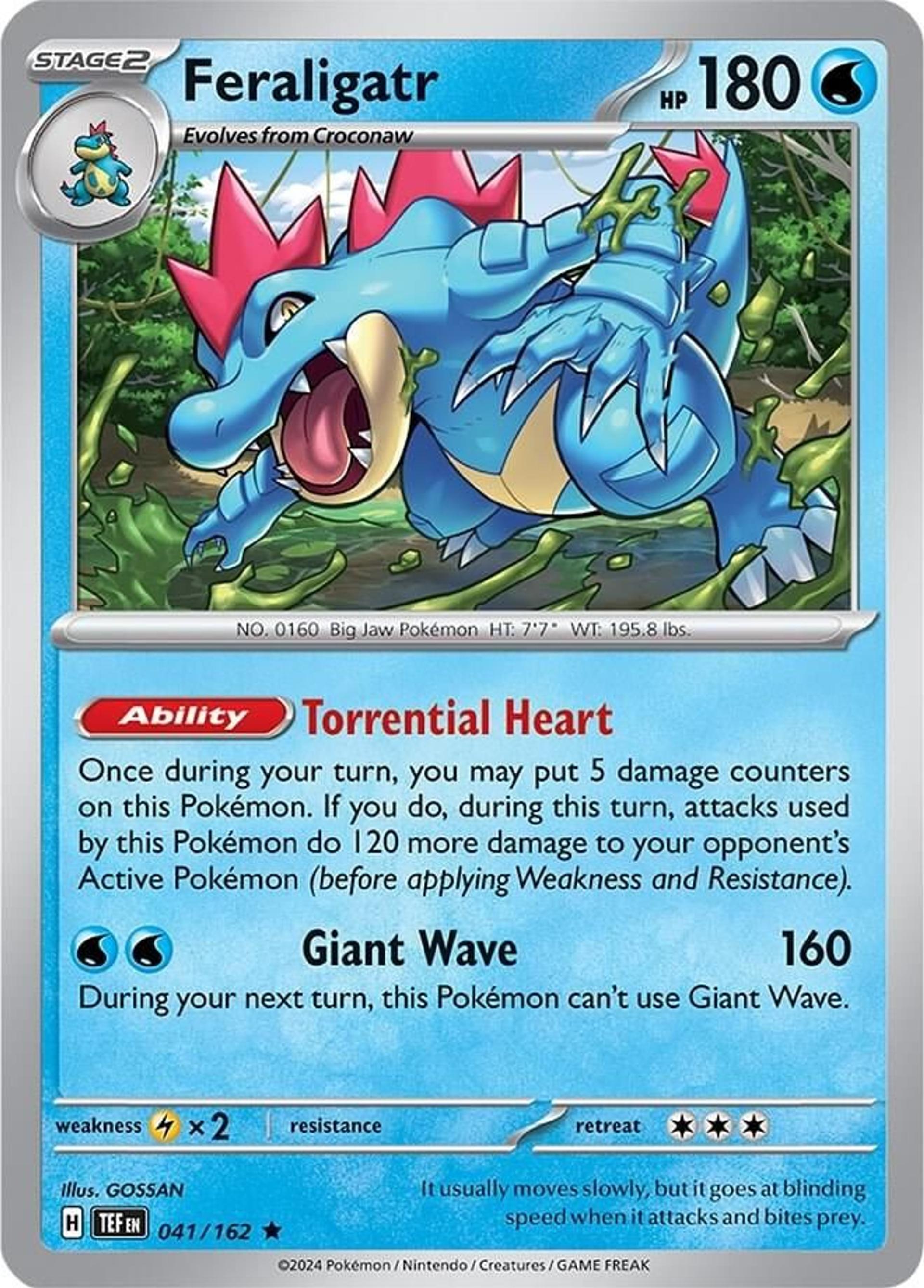 Feraligatr — Deck Exclusives — Pokemon