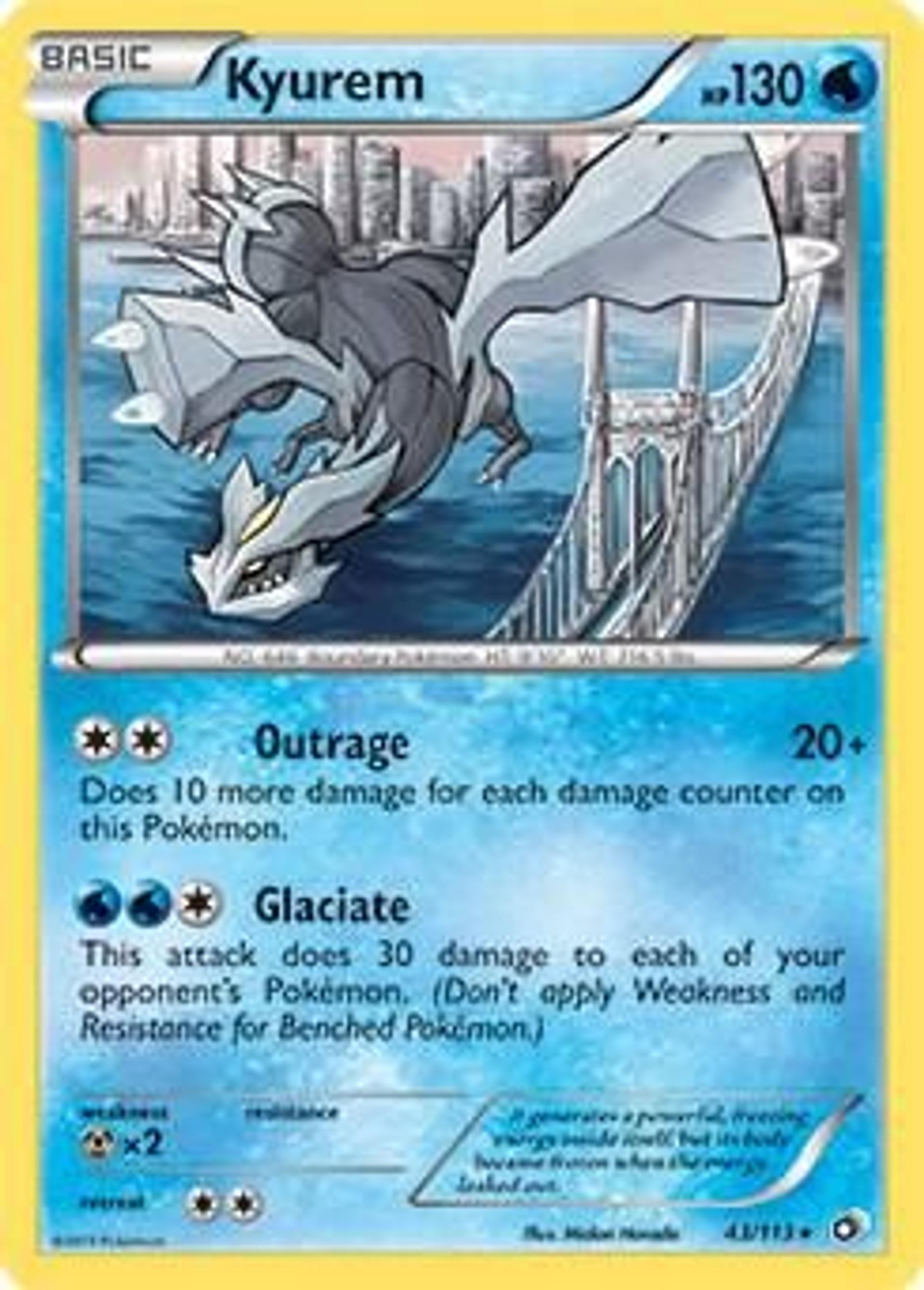 Kyurem 43/113 — Deck Exclusives — Pokemon