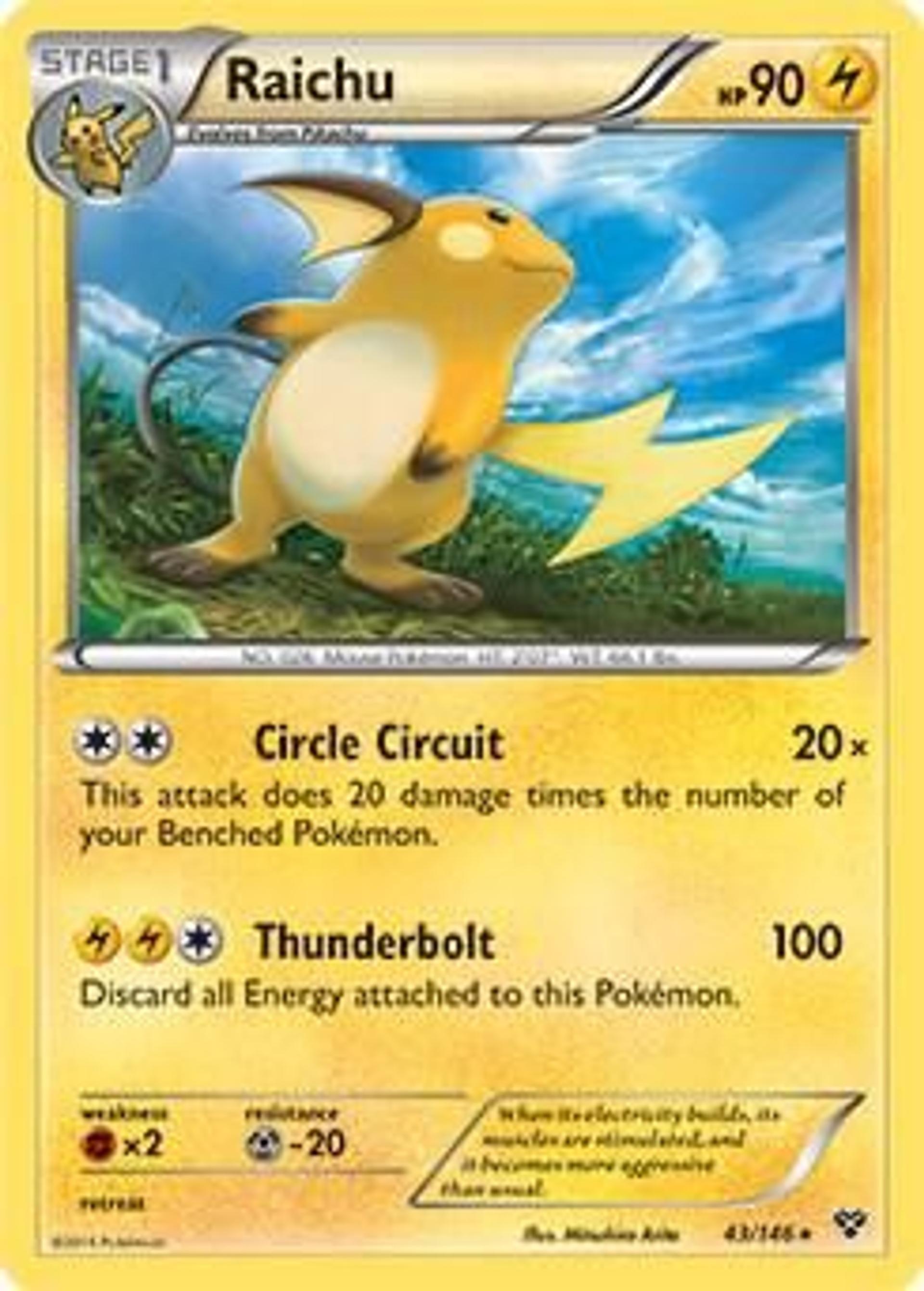 Raichu — Deck Exclusives — Pokemon