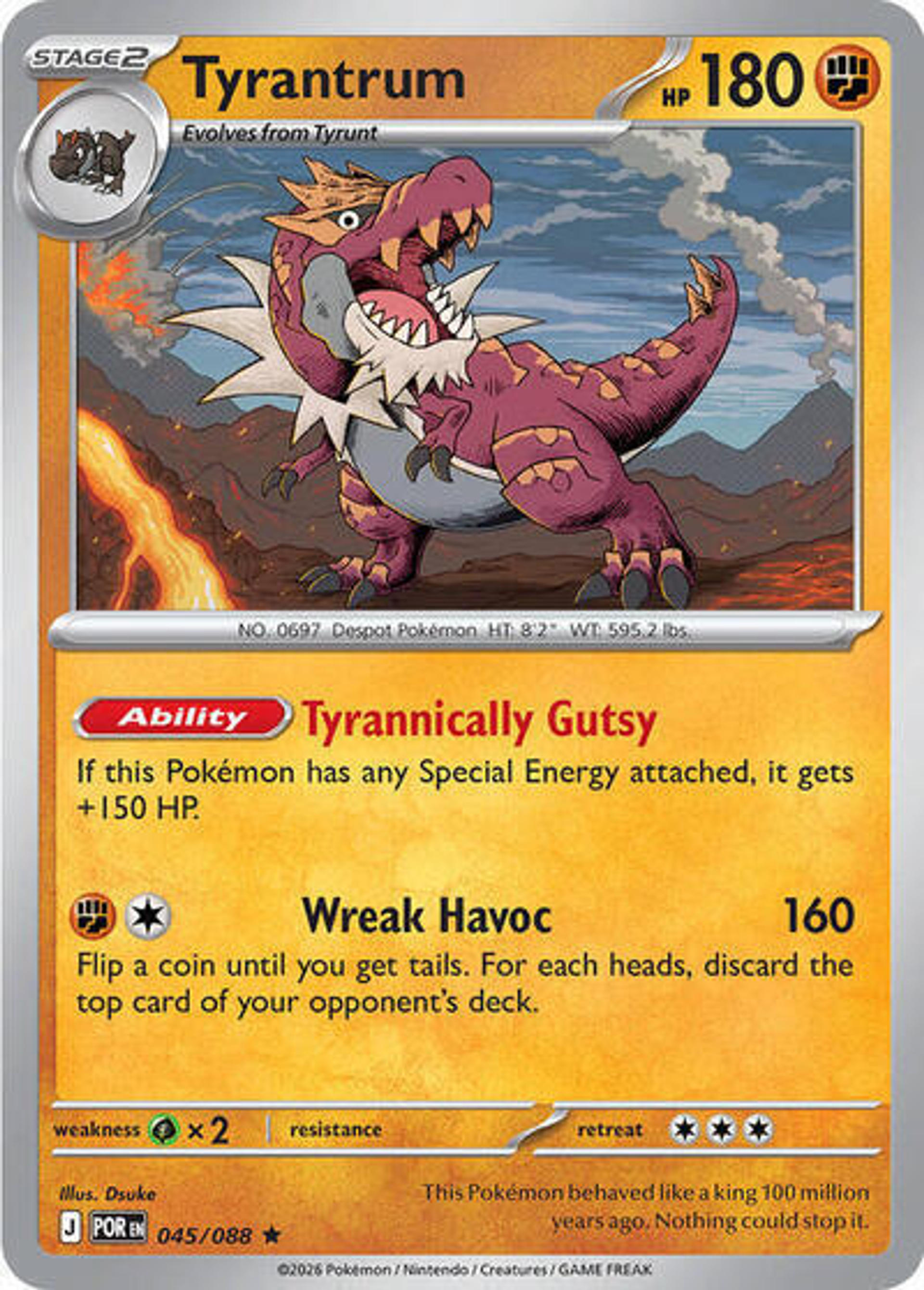 Tyrantrum — Deck Exclusives — Pokemon