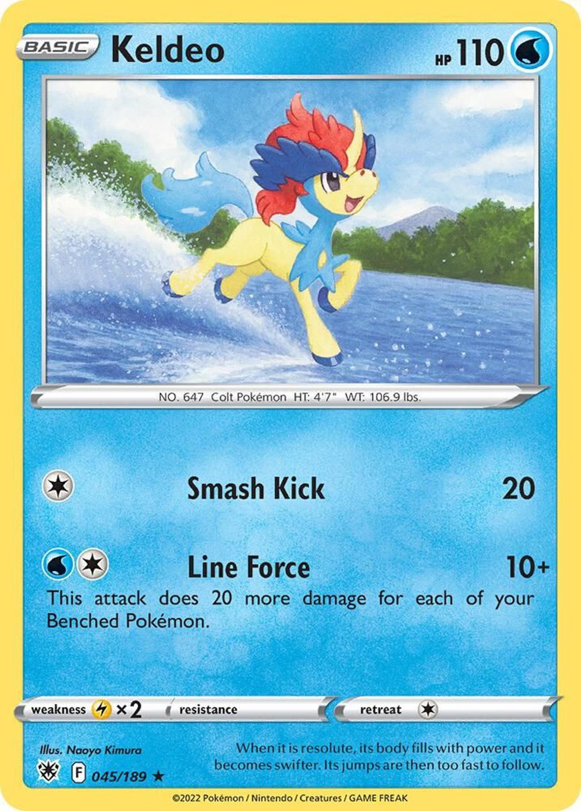 Keldeo — Deck Exclusives — Pokemon