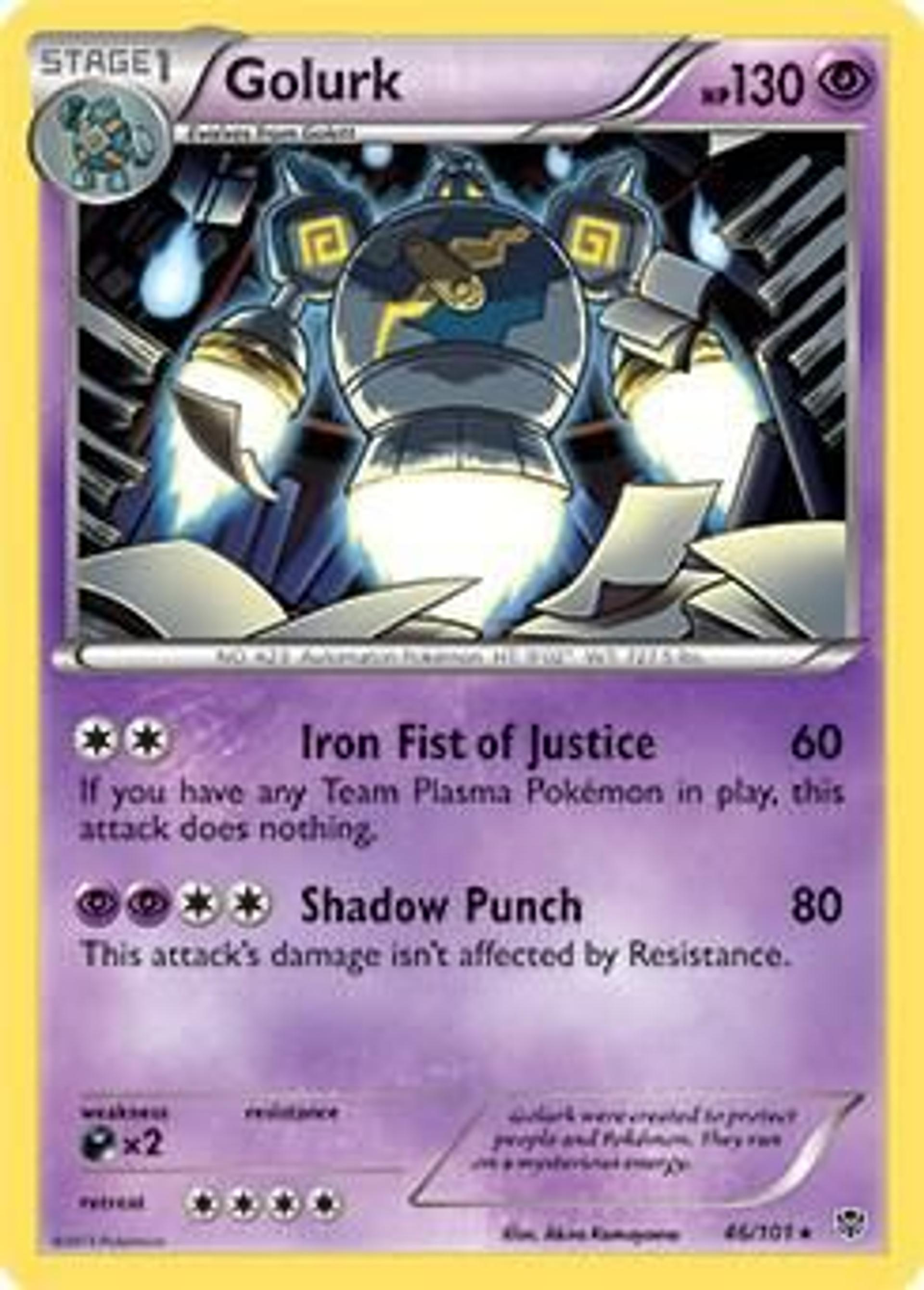 Golurk — Deck Exclusives — Pokémon