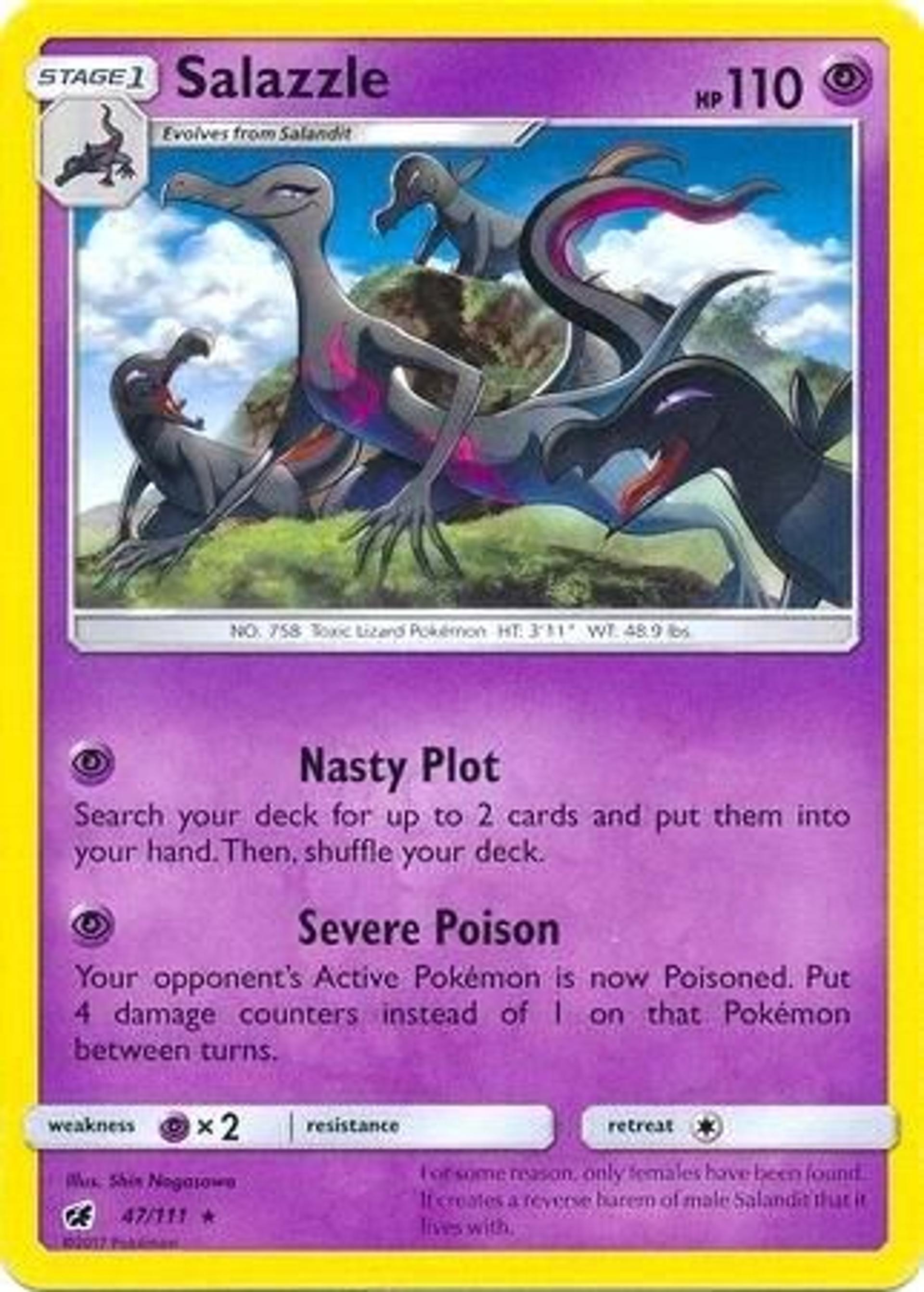 Salazzle — Deck Exclusives — Pokémon