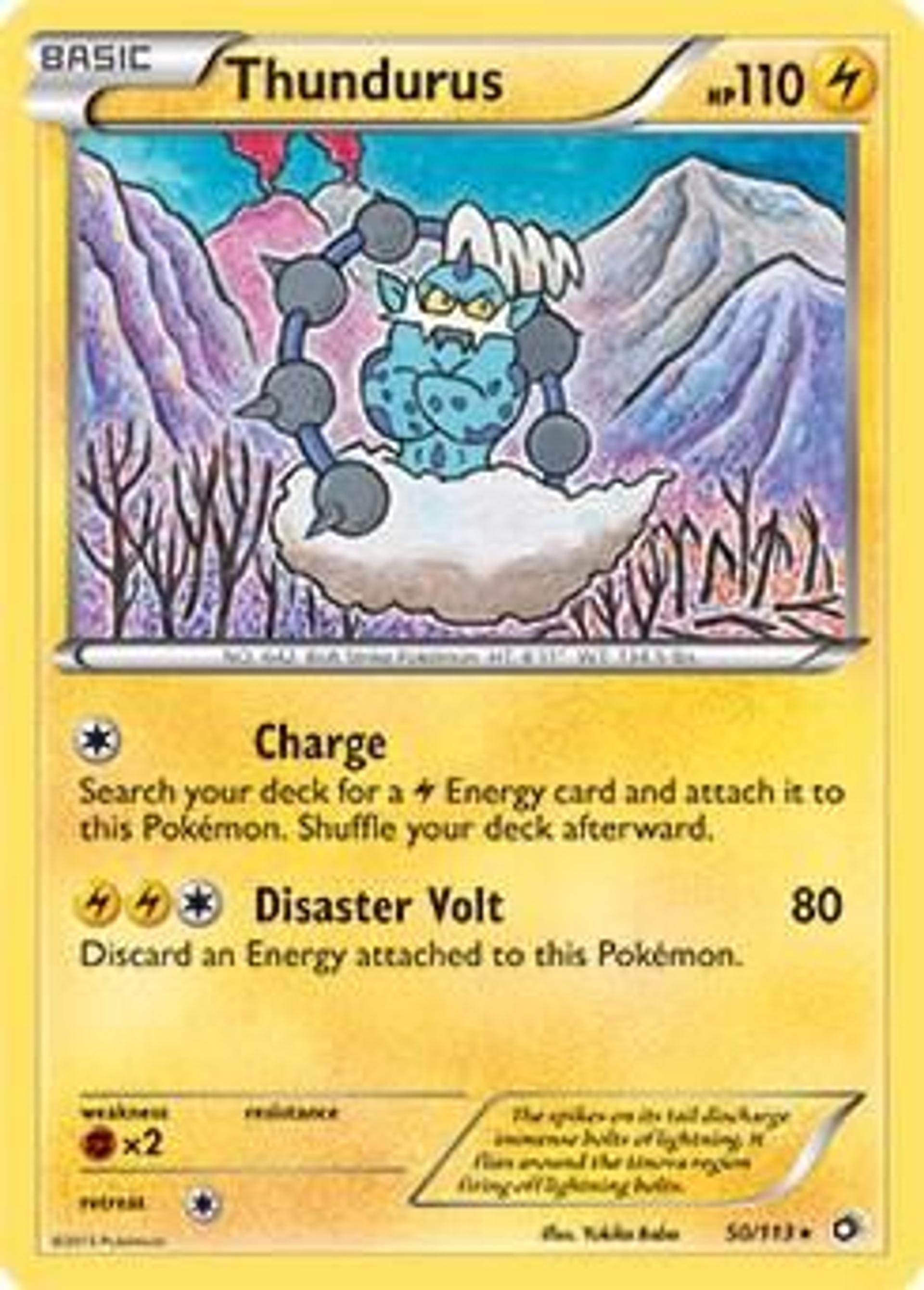 Thundurus — Deck Exclusives — Pokemon