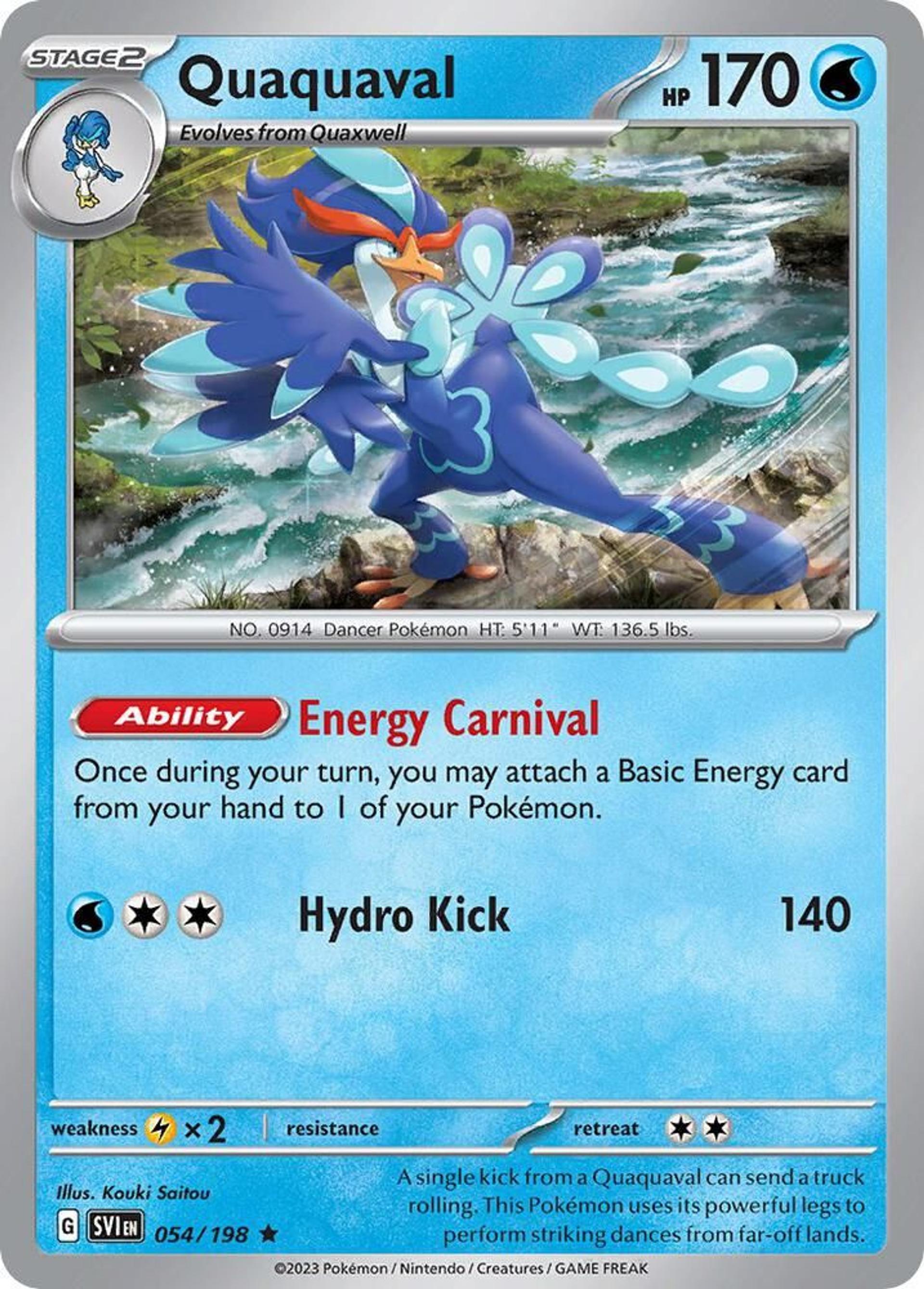Quaquaval — Deck Exclusives — Pokemon