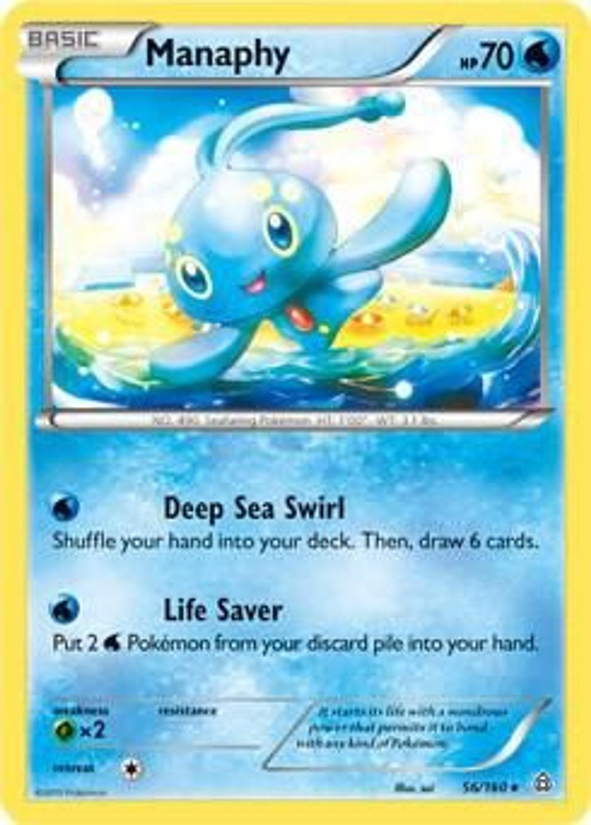 Manaphy — Deck Exclusives — Pokemon