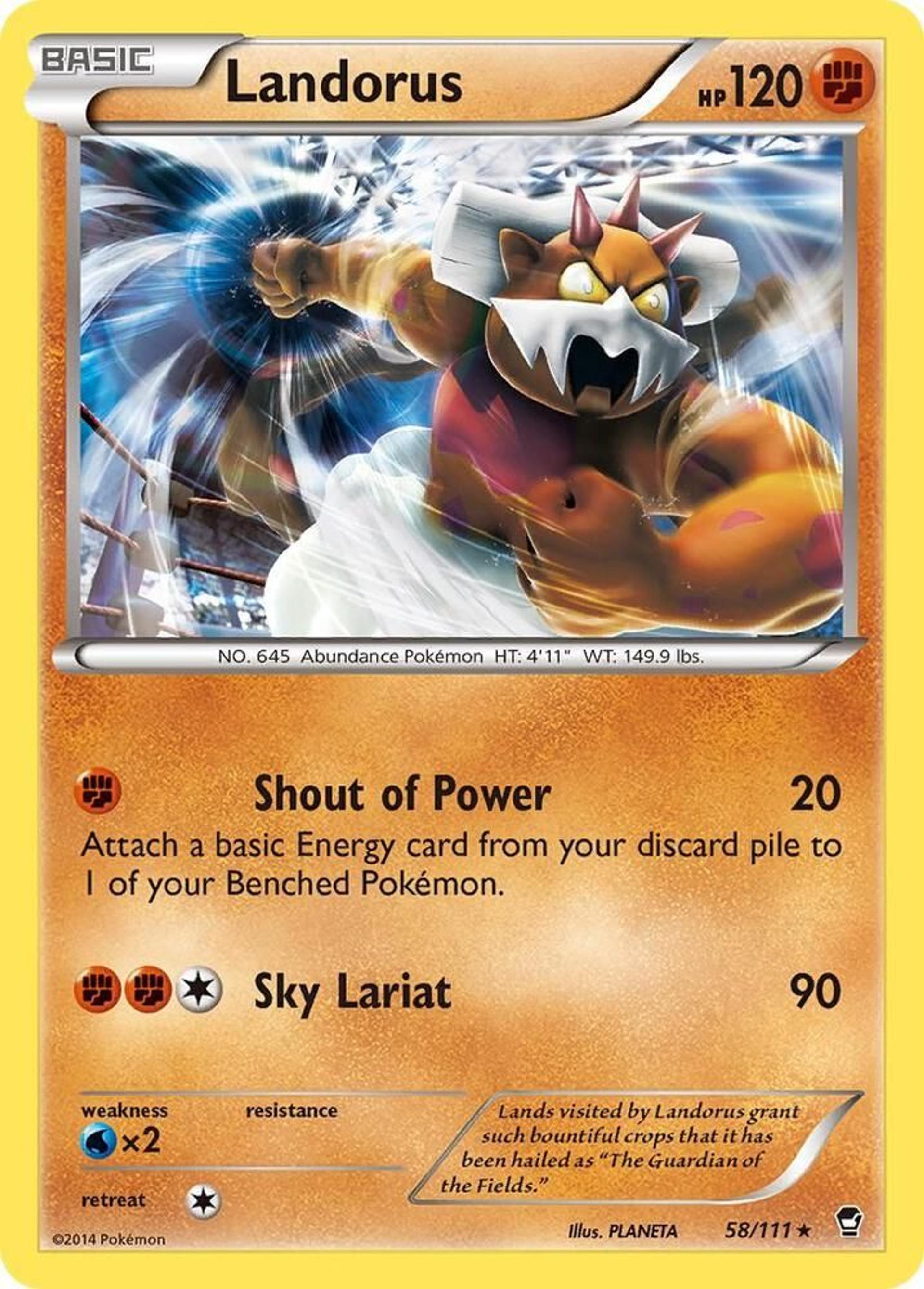 Landorus — Deck Exclusives — Pokemon