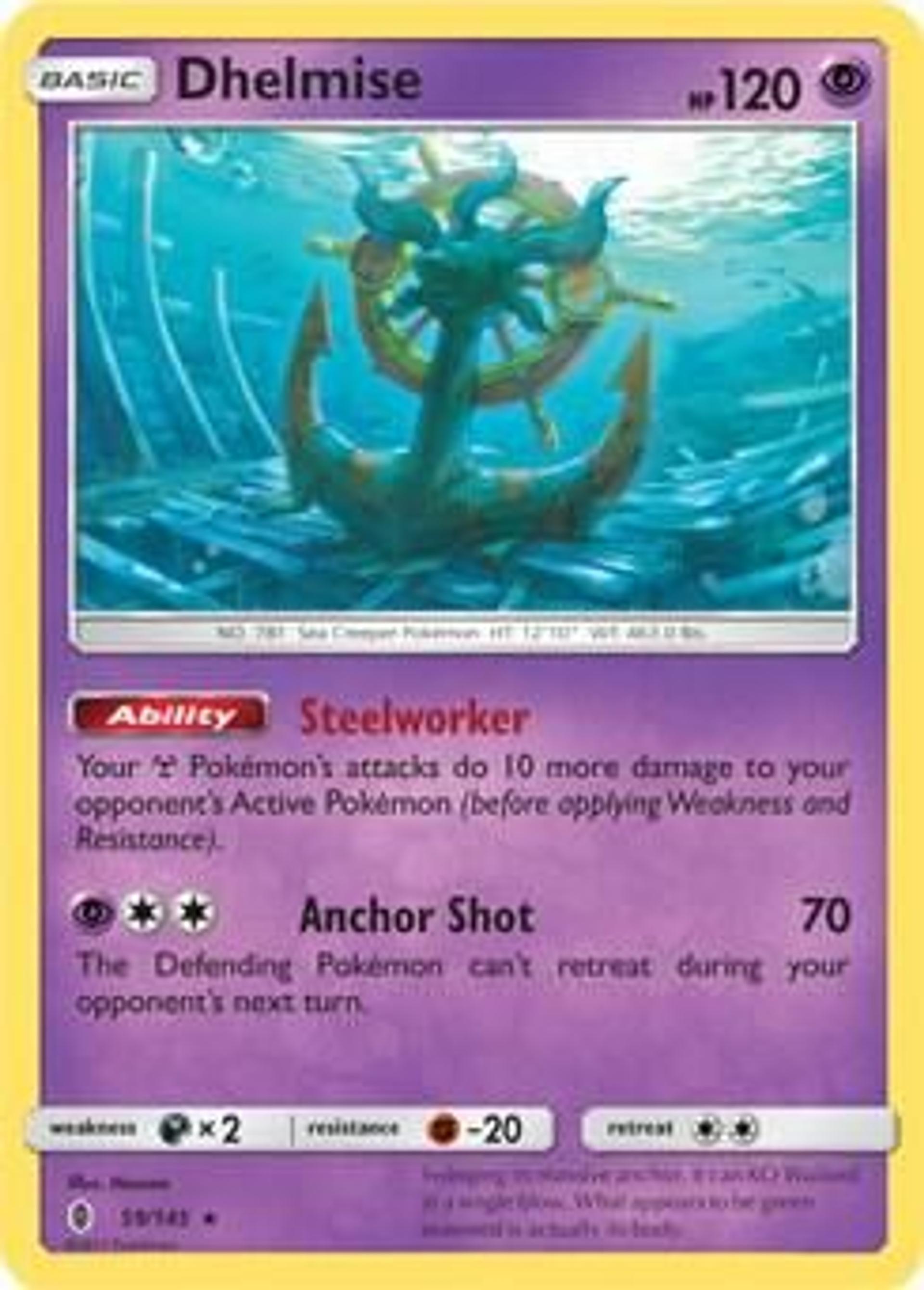 Dhelmise — Deck Exclusives — Pokemon