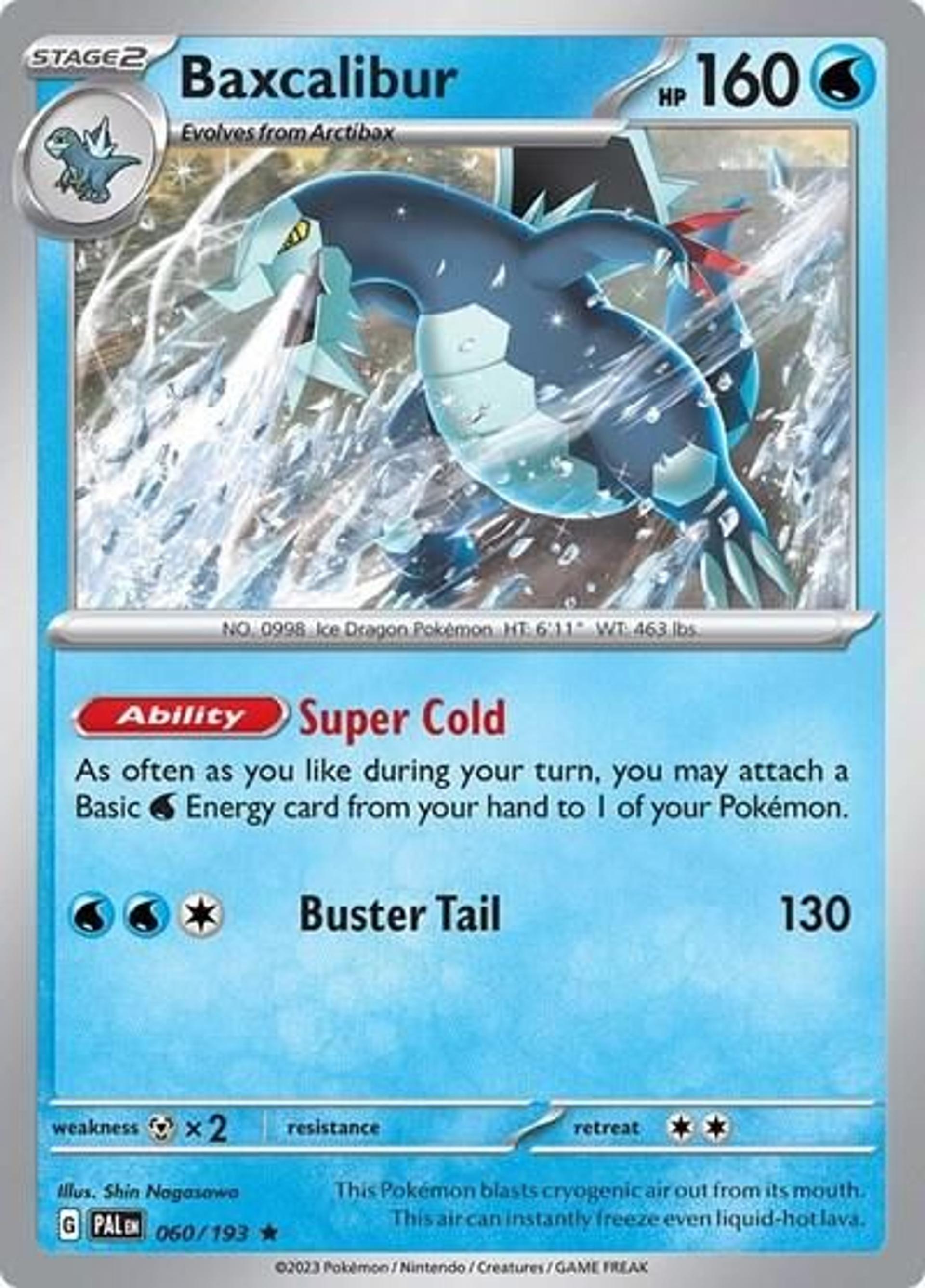 Baxcalibur — Deck Exclusives — Pokemon
