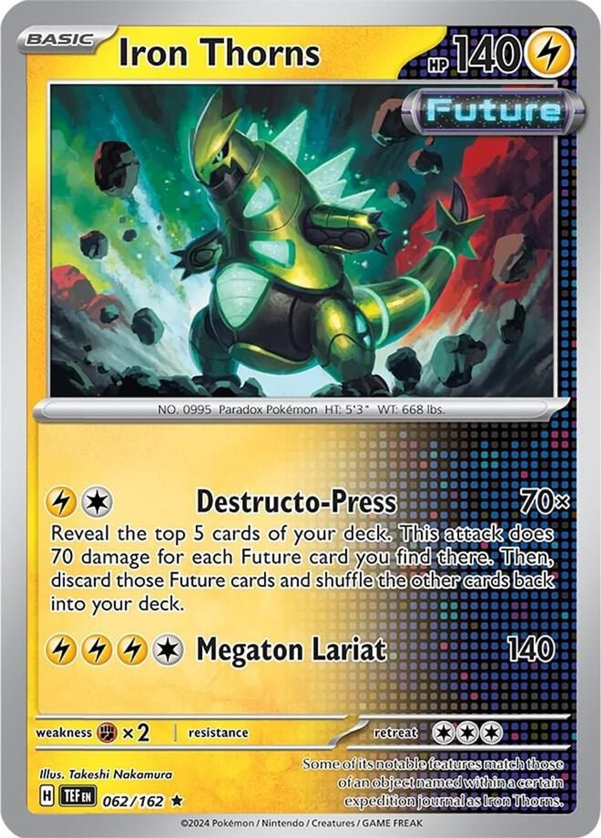 Épine-de-Fer — Deck Exclusives — Pokemon