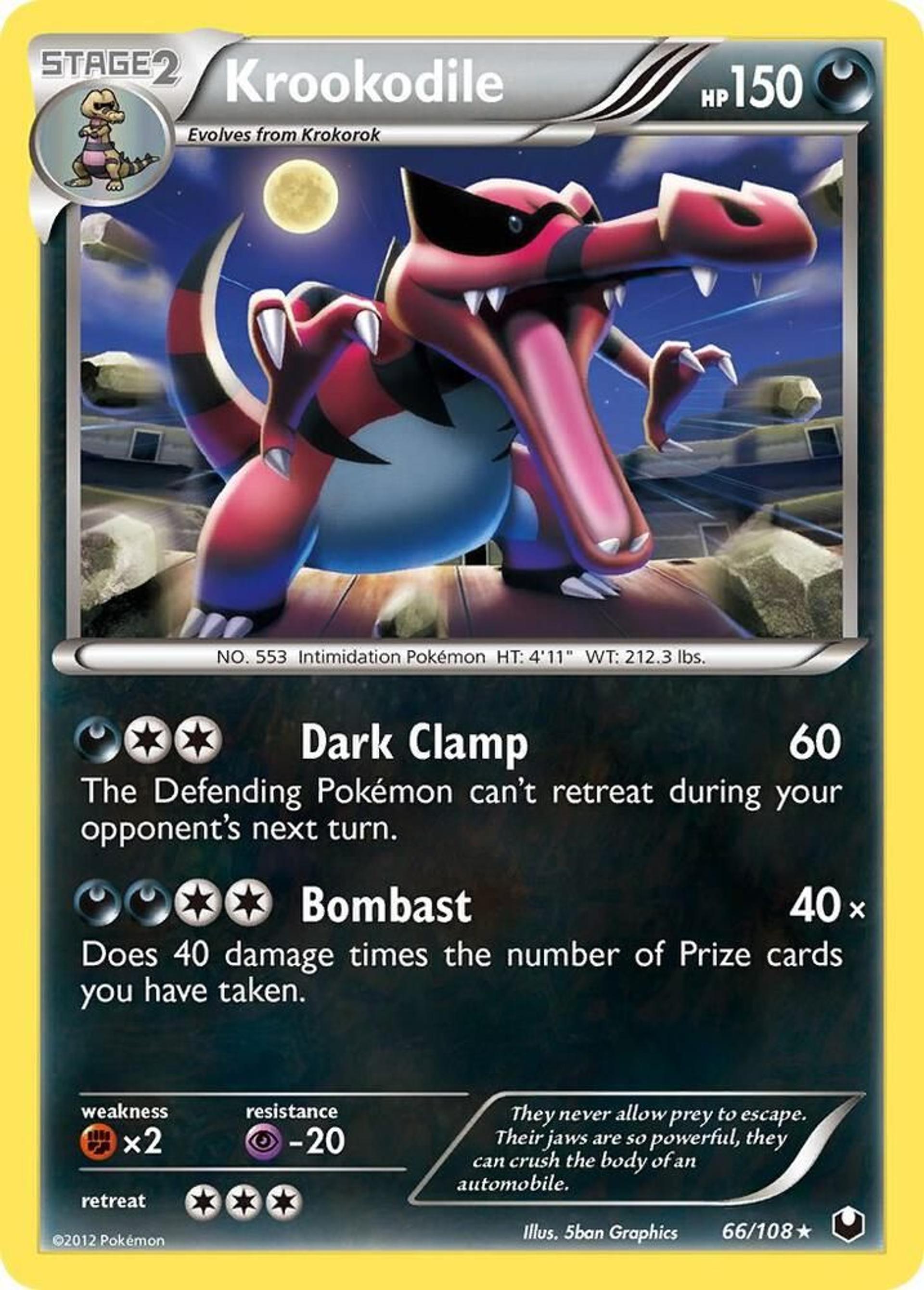 Krookodile — Deck Exclusives — Pokemon