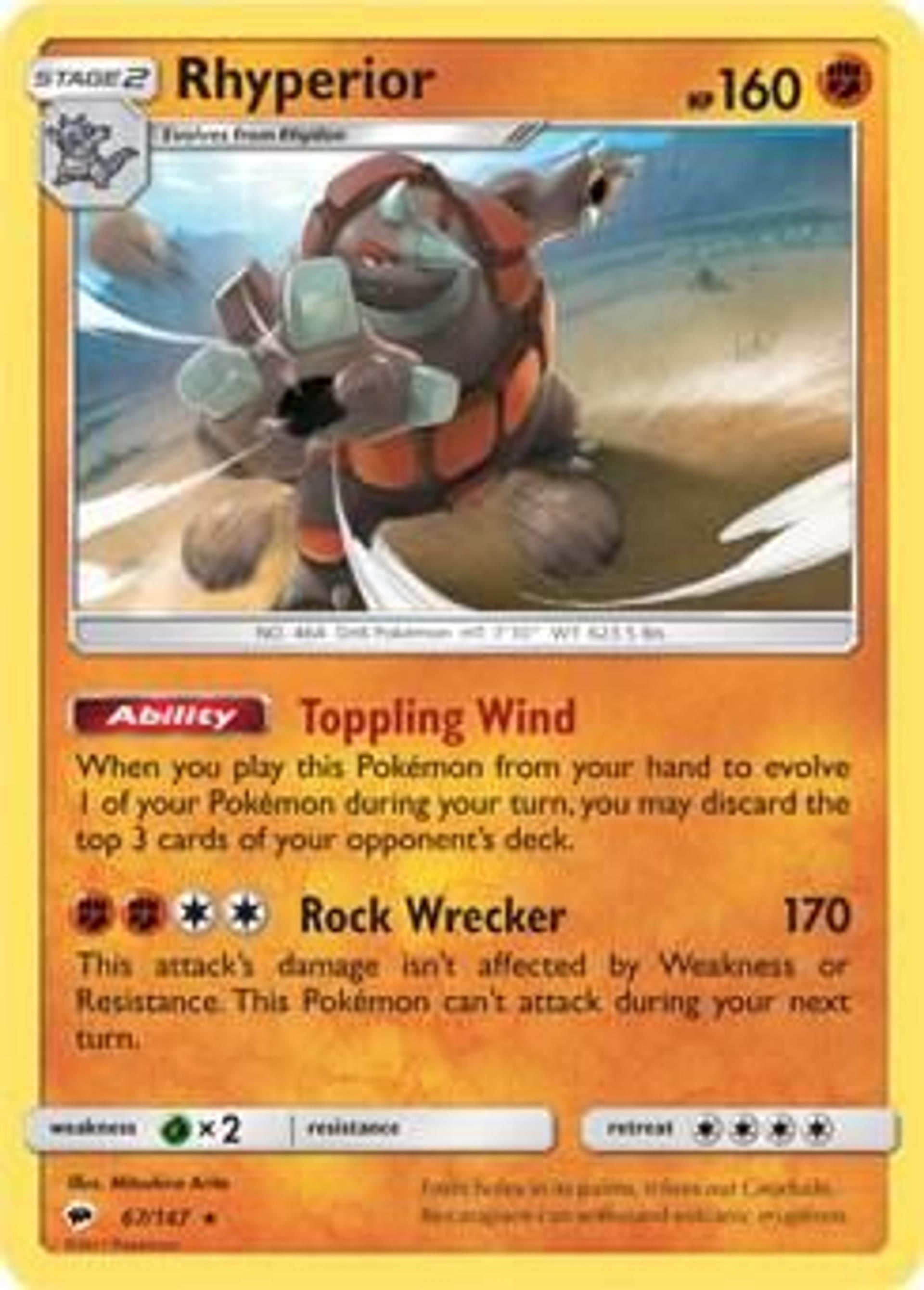 Rhyperior — Deck Exclusives — Pokemon