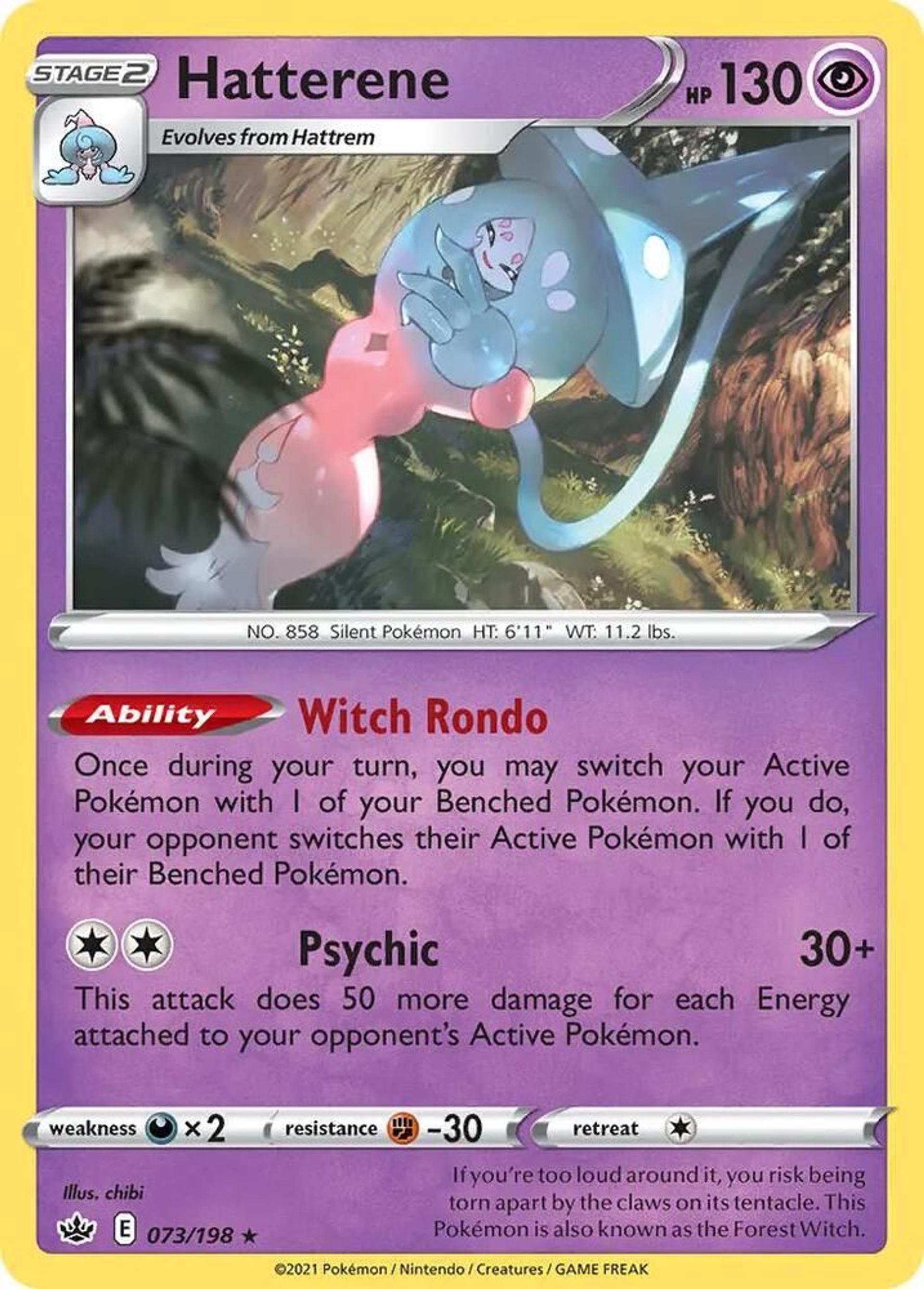 Hatterene — Deck Exclusives — Pokémon