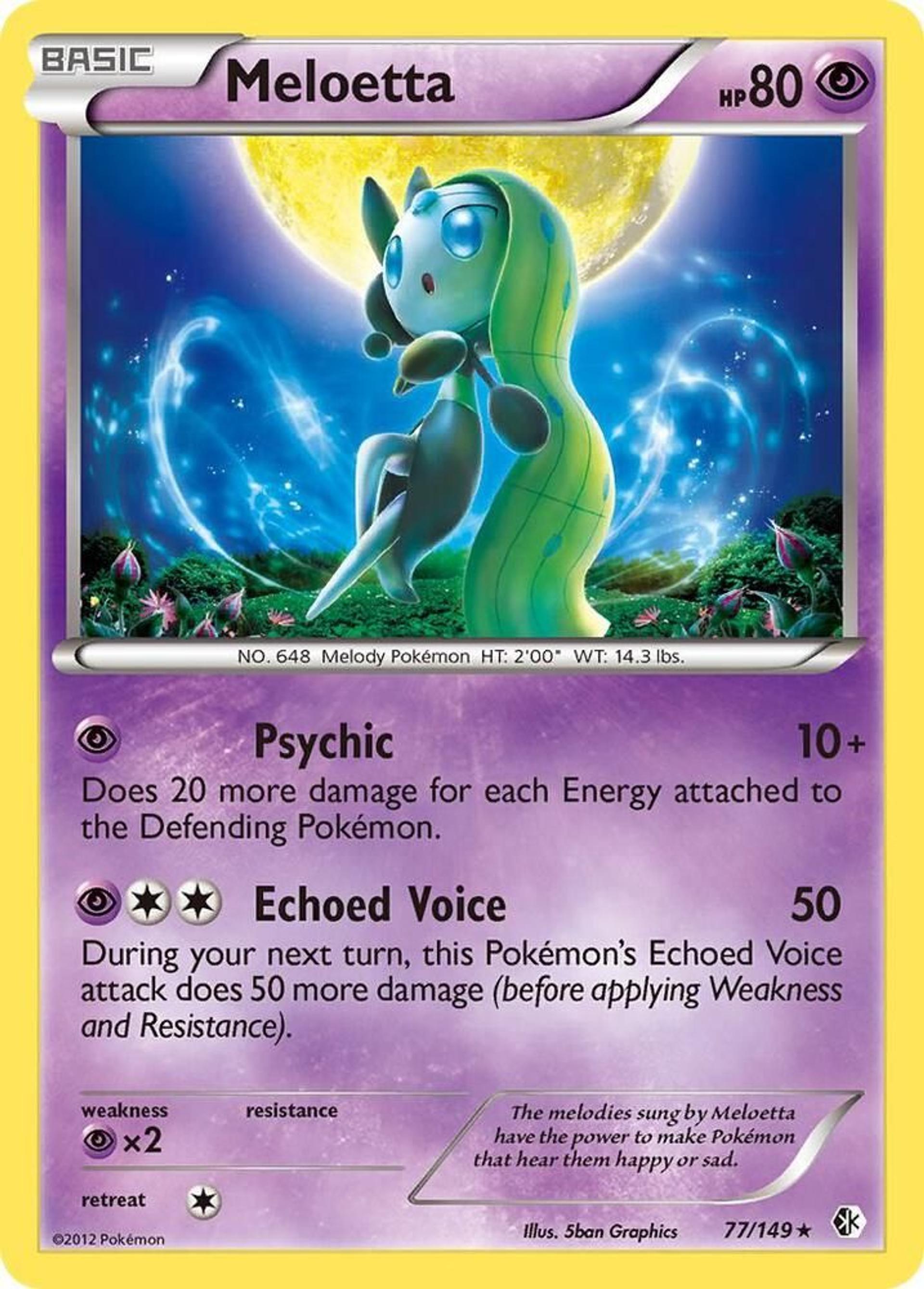 Meloetta — Deck Exclusives — Pokemon