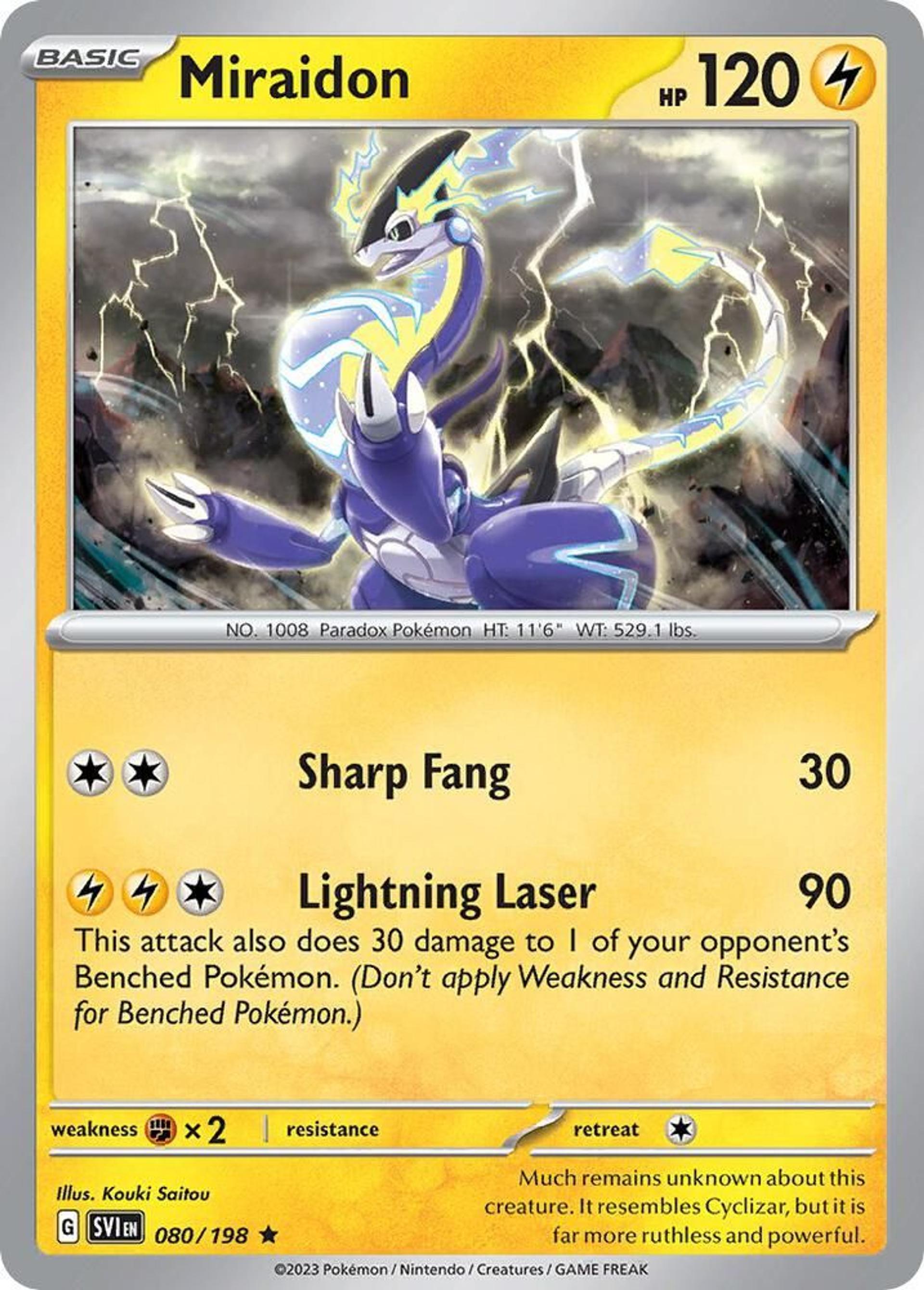 Miraidon — Deck Exclusives — Pokémon
