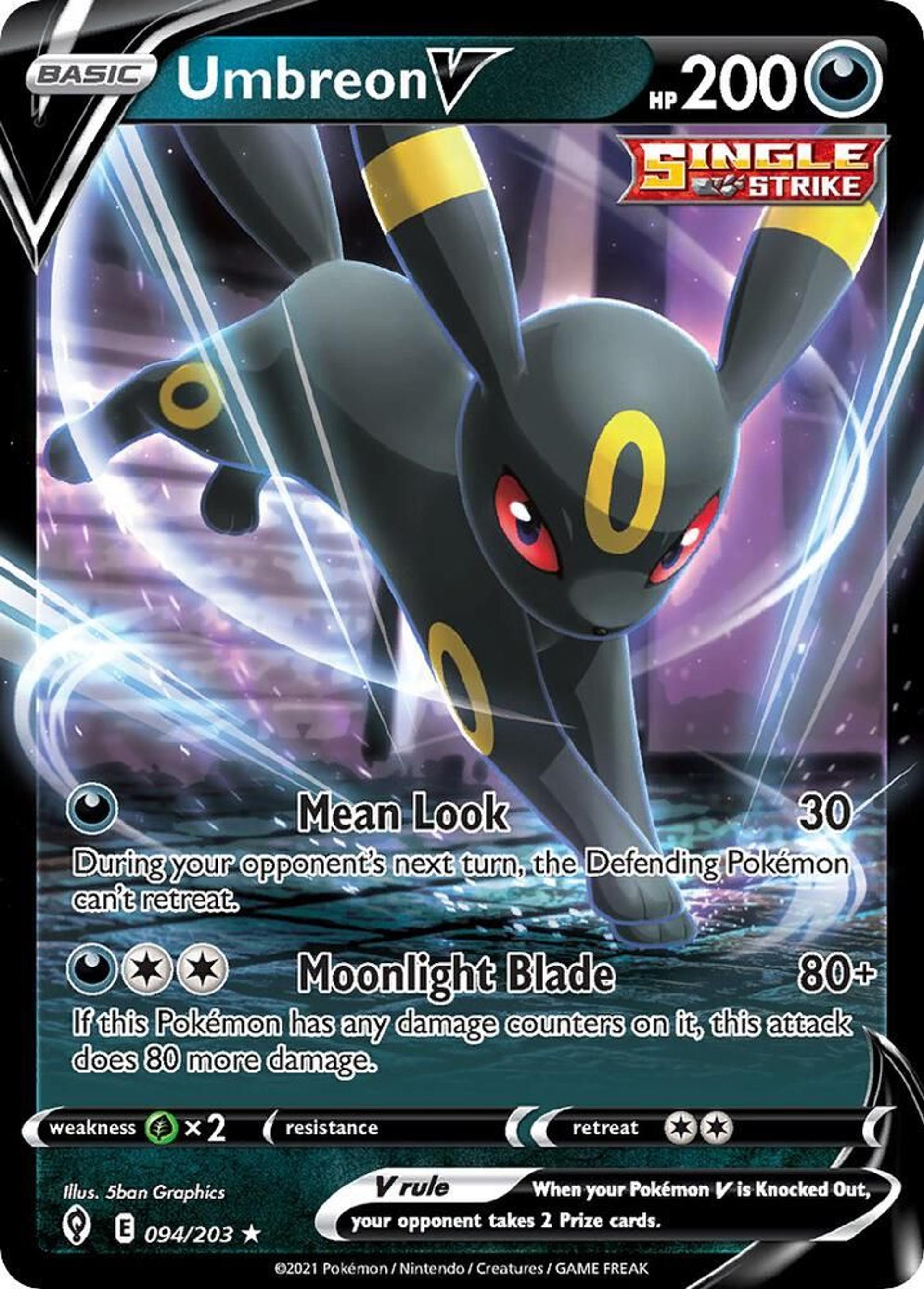 Umbreon V — Deck Exclusives — Pokémon