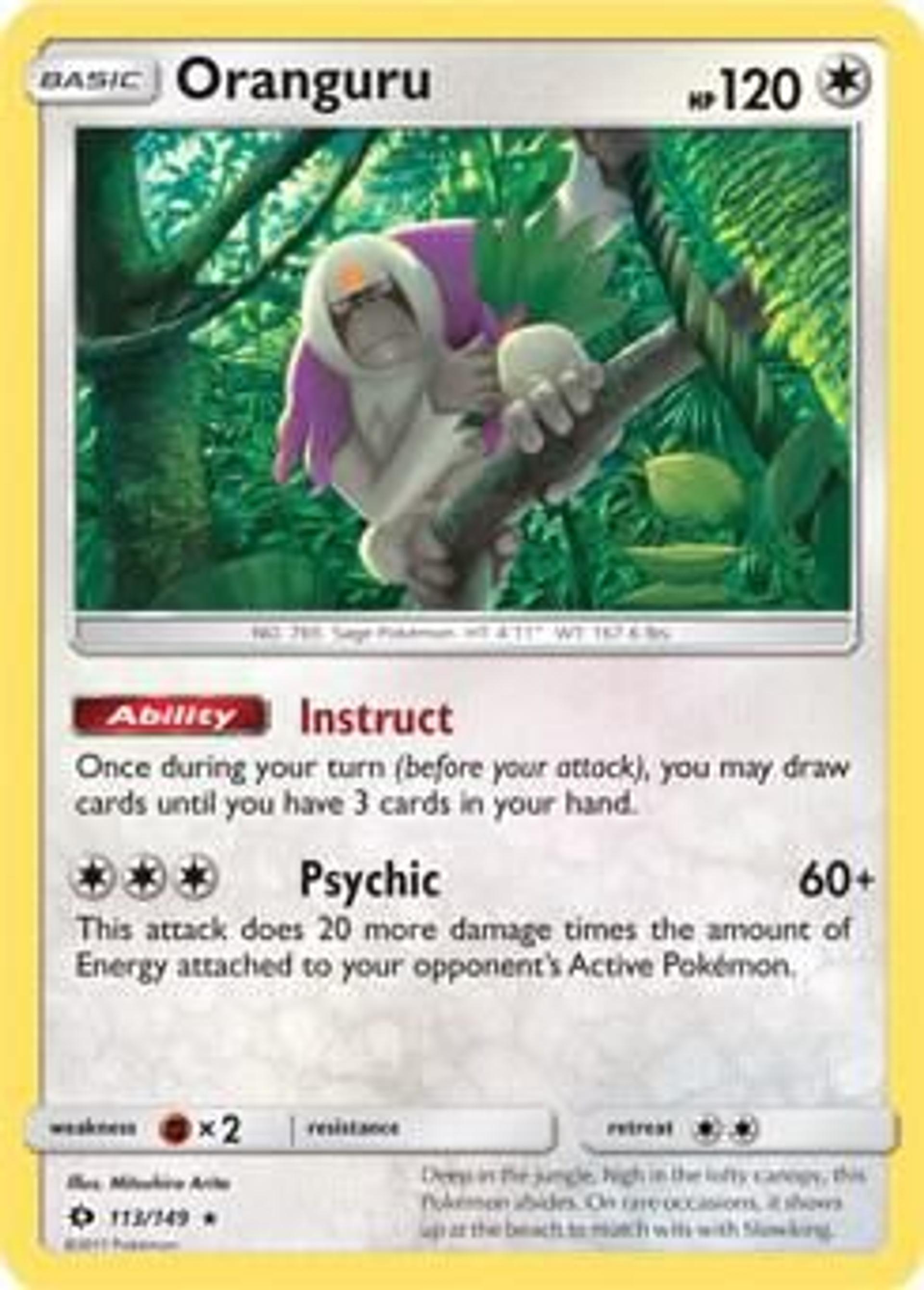 Oranguru — Deck Exclusives — Pokemon