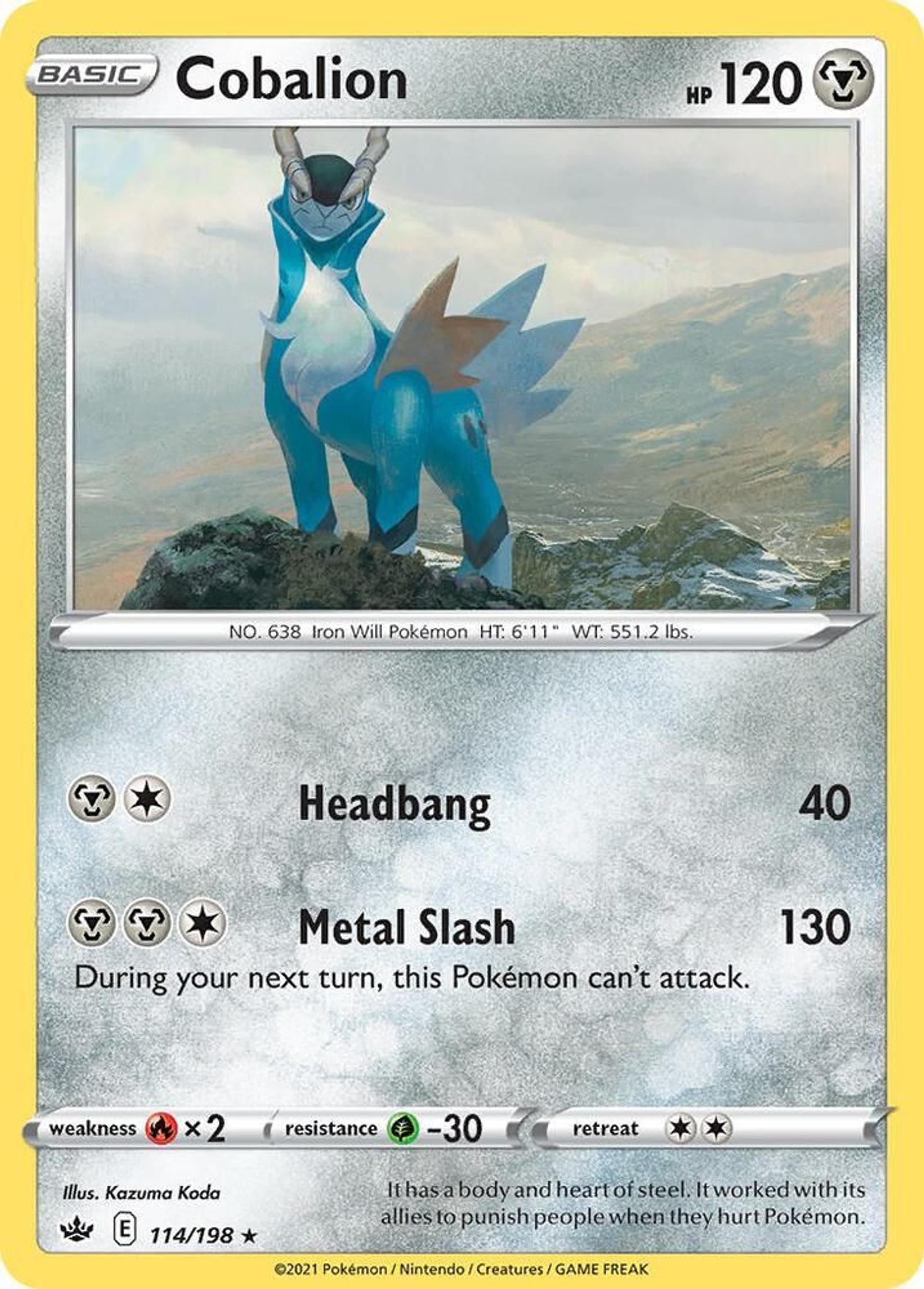 Cobalion — Deck Exclusives — Pokemon