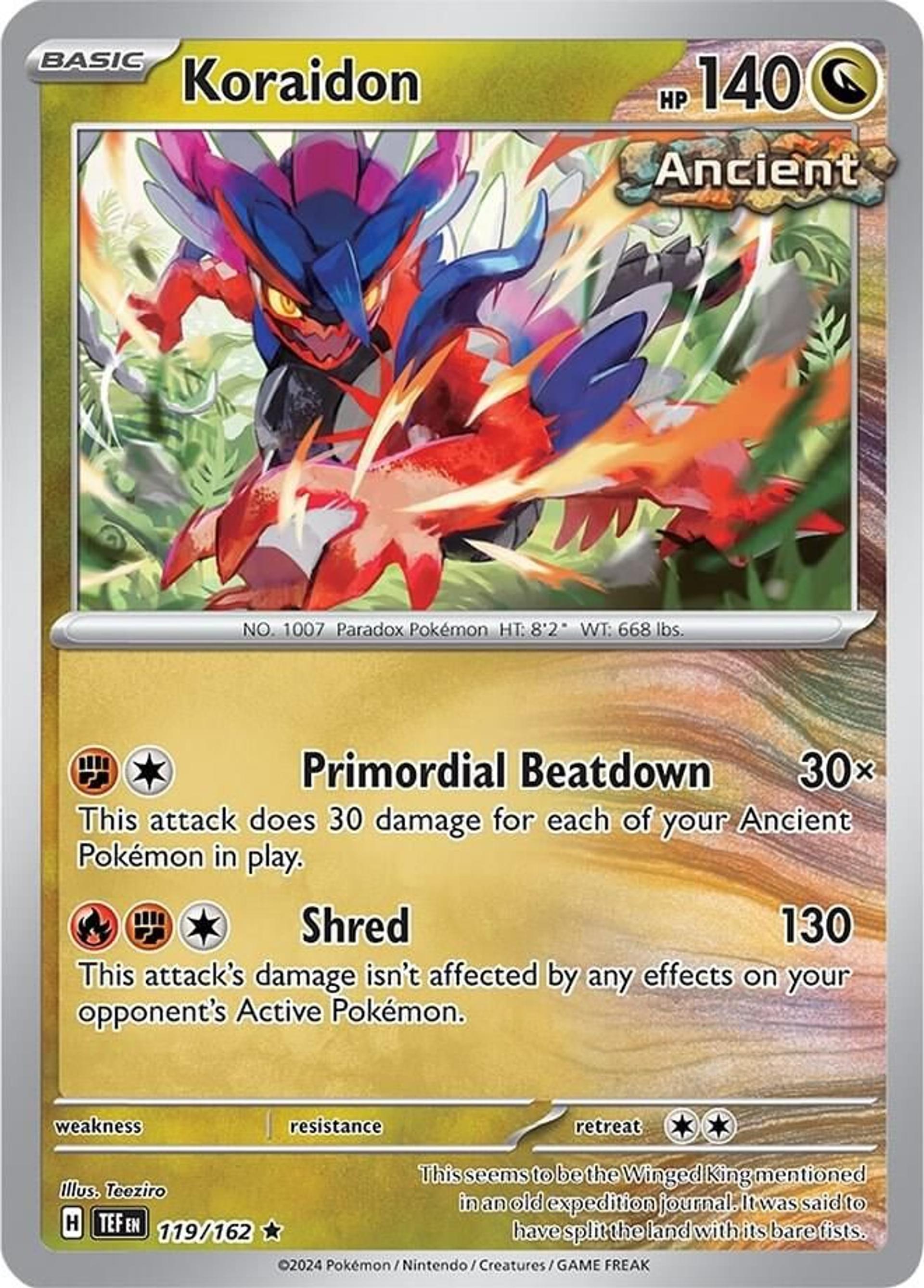 Koraidon — Deck Exclusives — Pokemon