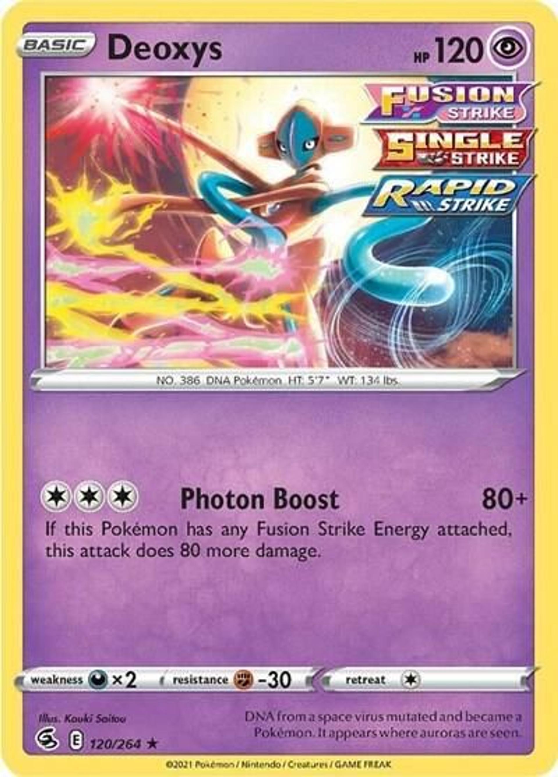 Deoxys — Deck Exclusives — Pokemon