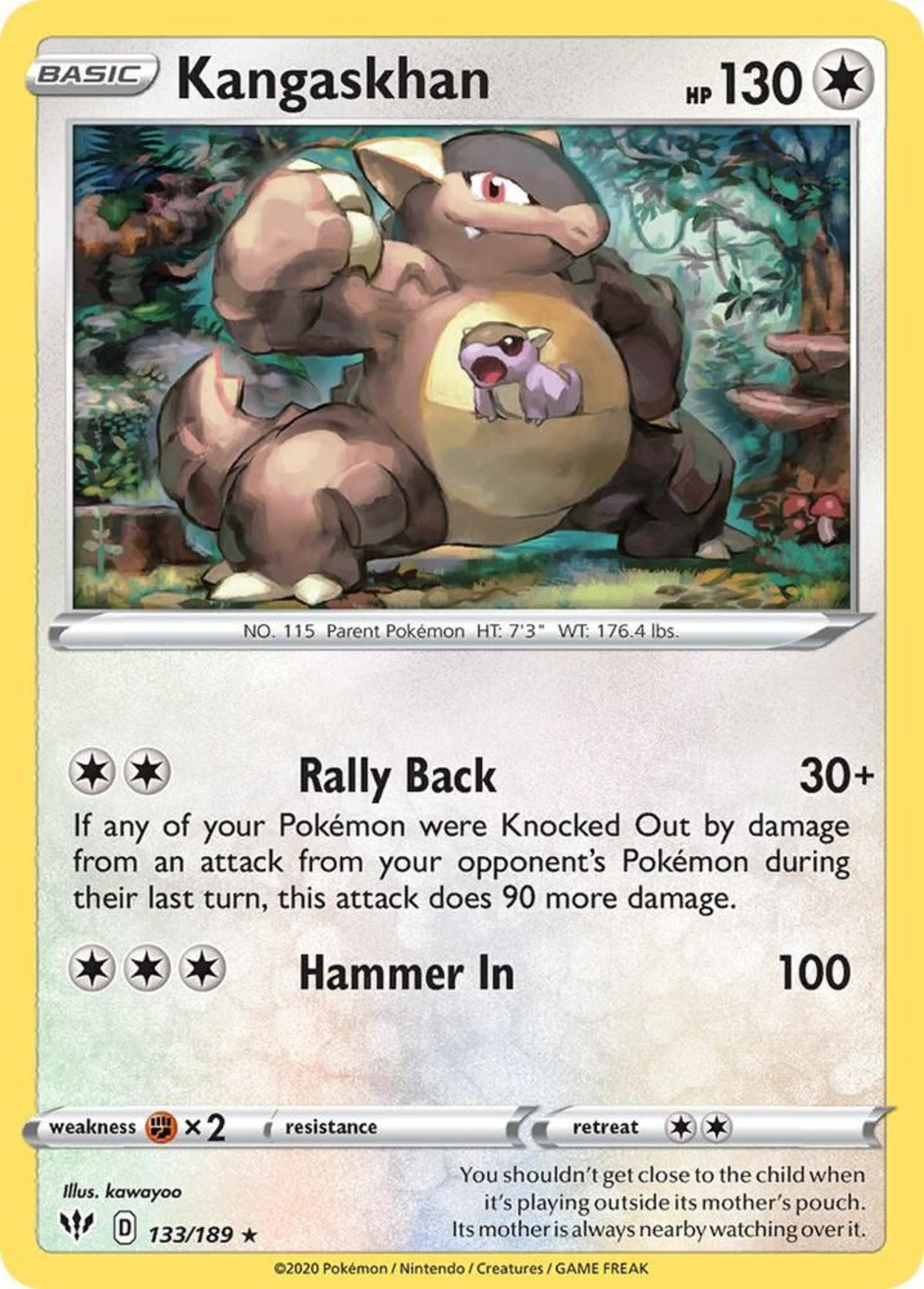Kangaskhan — Deck Exclusives — Pokemon