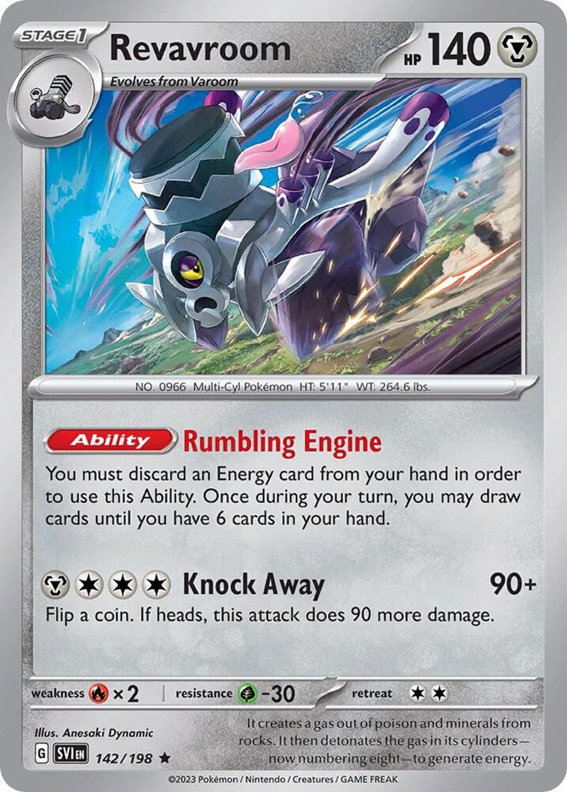 Revavroom — Deck Exclusives — Pokemon