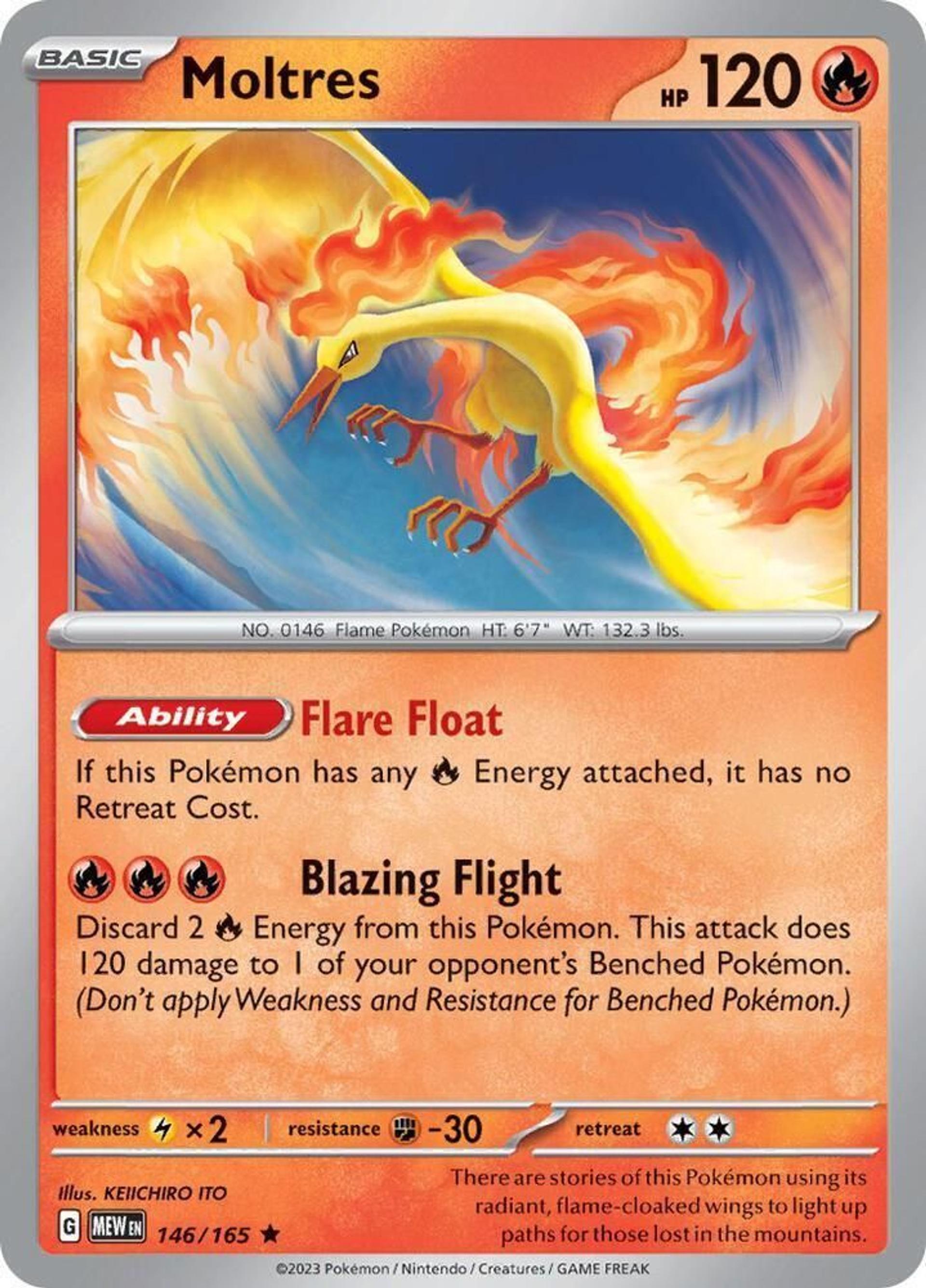 Moltres — Deck Exclusives — Pokemon
