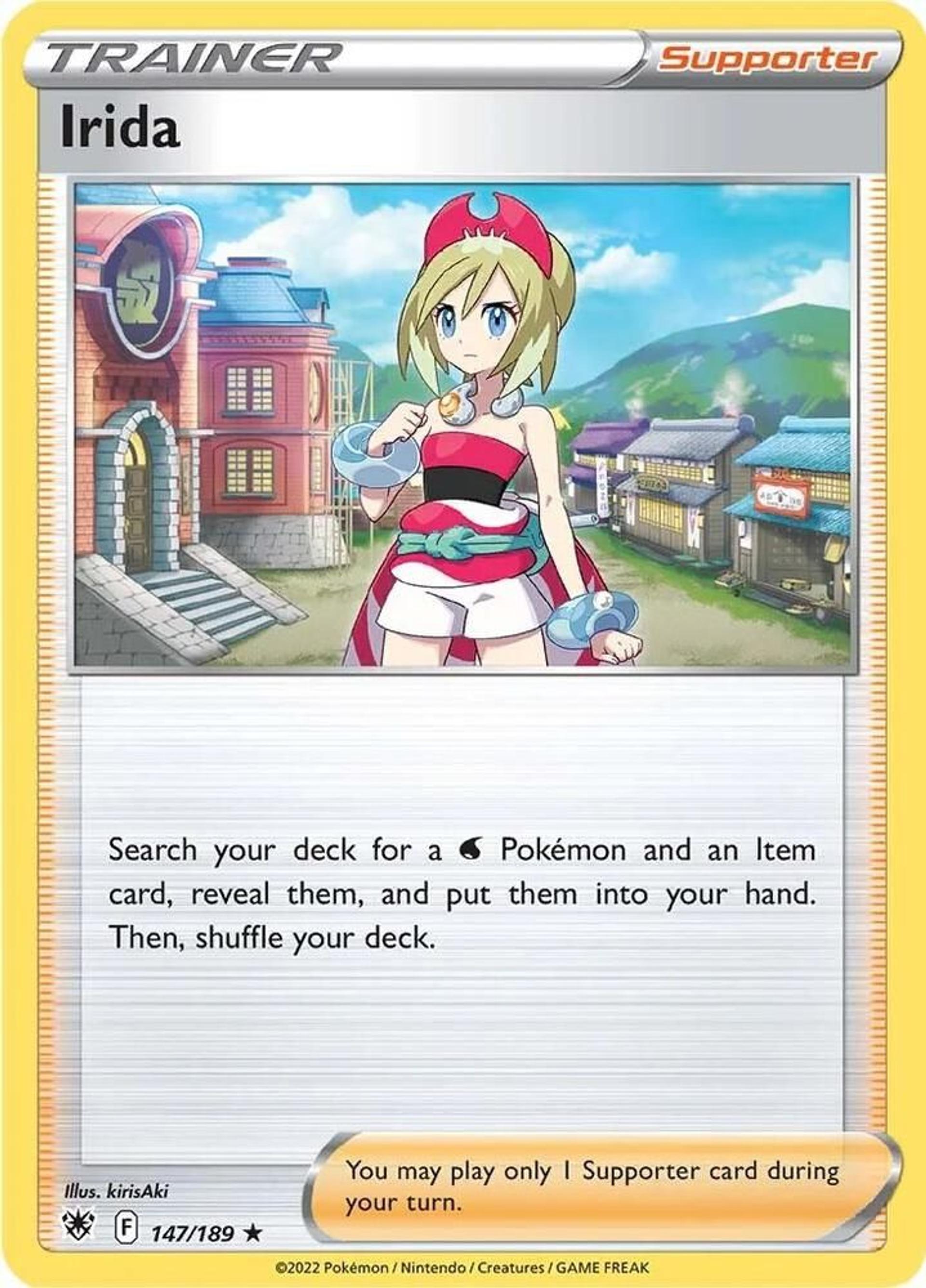 Irida — Deck Exclusives — Pokemon